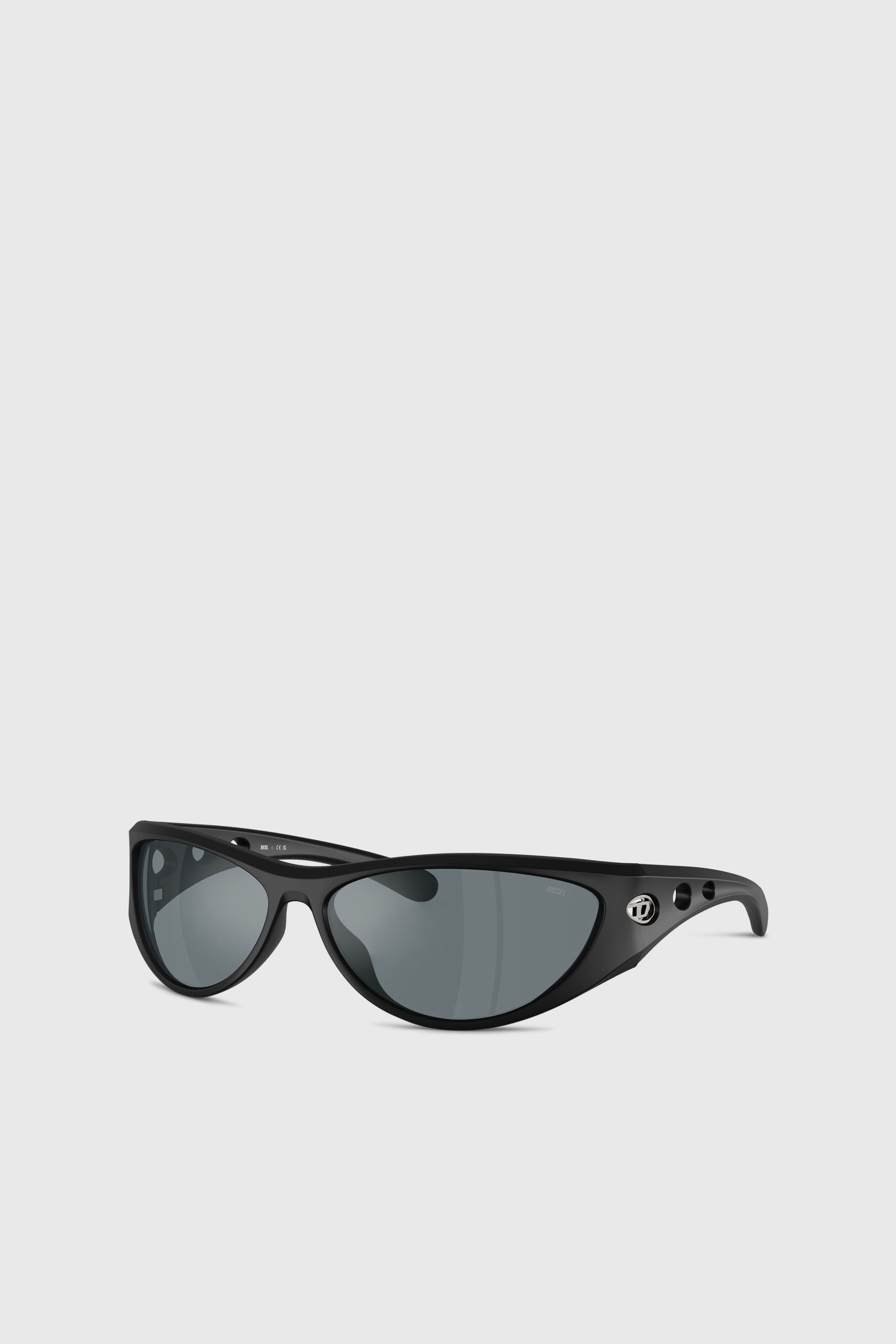 Diesel - 0DL3004U, Lunettes de soleil style &oelig;il de chat Mixte in Noir - 5