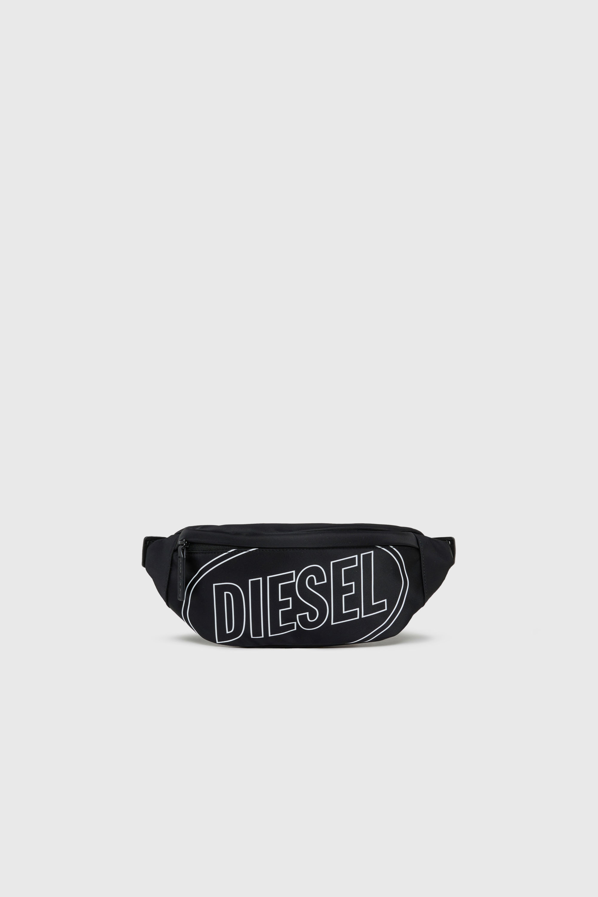 Diesel - WCIRY, WCIRY - Sac en nylon avec logo imprim&eacute; Homme in Noir - 1