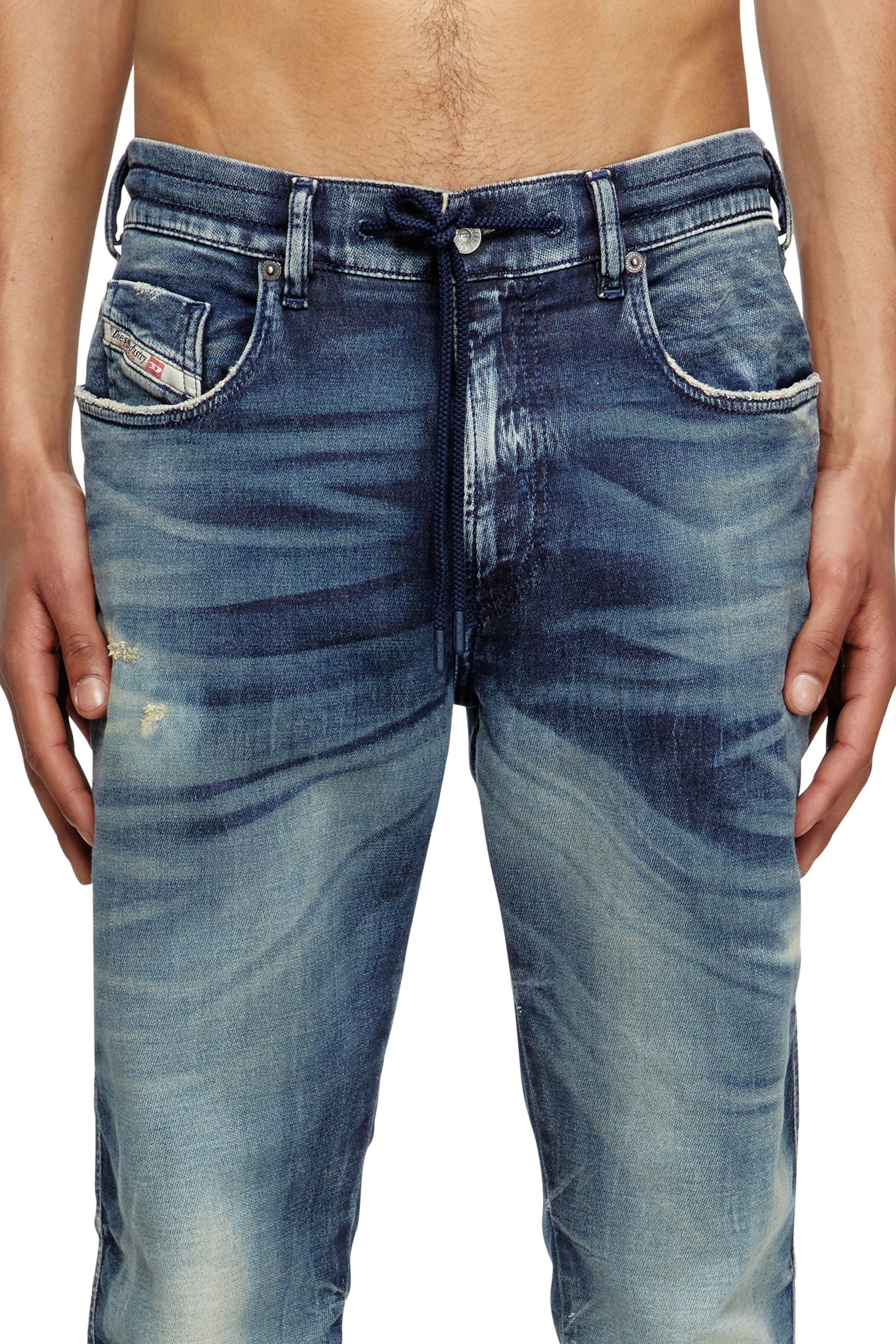 Diesel - Slim 2062 D-Strukt Joggjeans® 068RZ Homme, Bleu Foncé - Image 5
