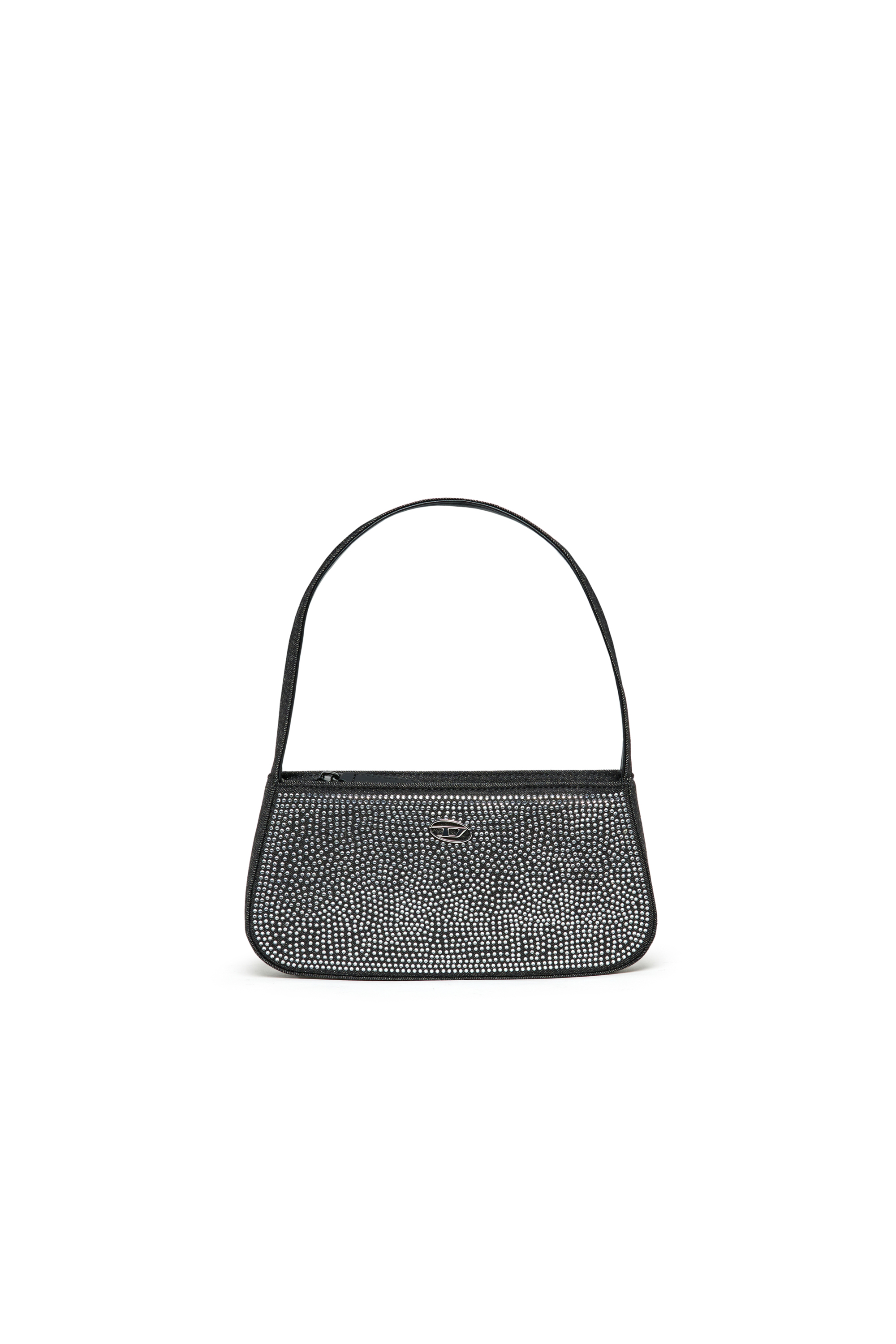Diesel - WJULIE, WJulie - Sac en coton avec strass Femme in Noir - 1