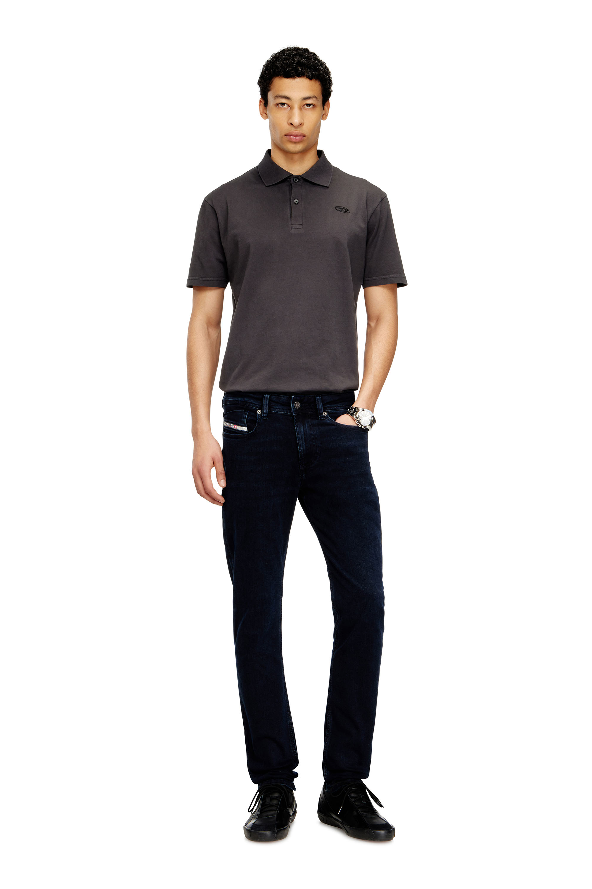 Diesel - Skinny Jeans 1979 Sleenker 0KBBG Homme, Bleu Foncé - Image 2