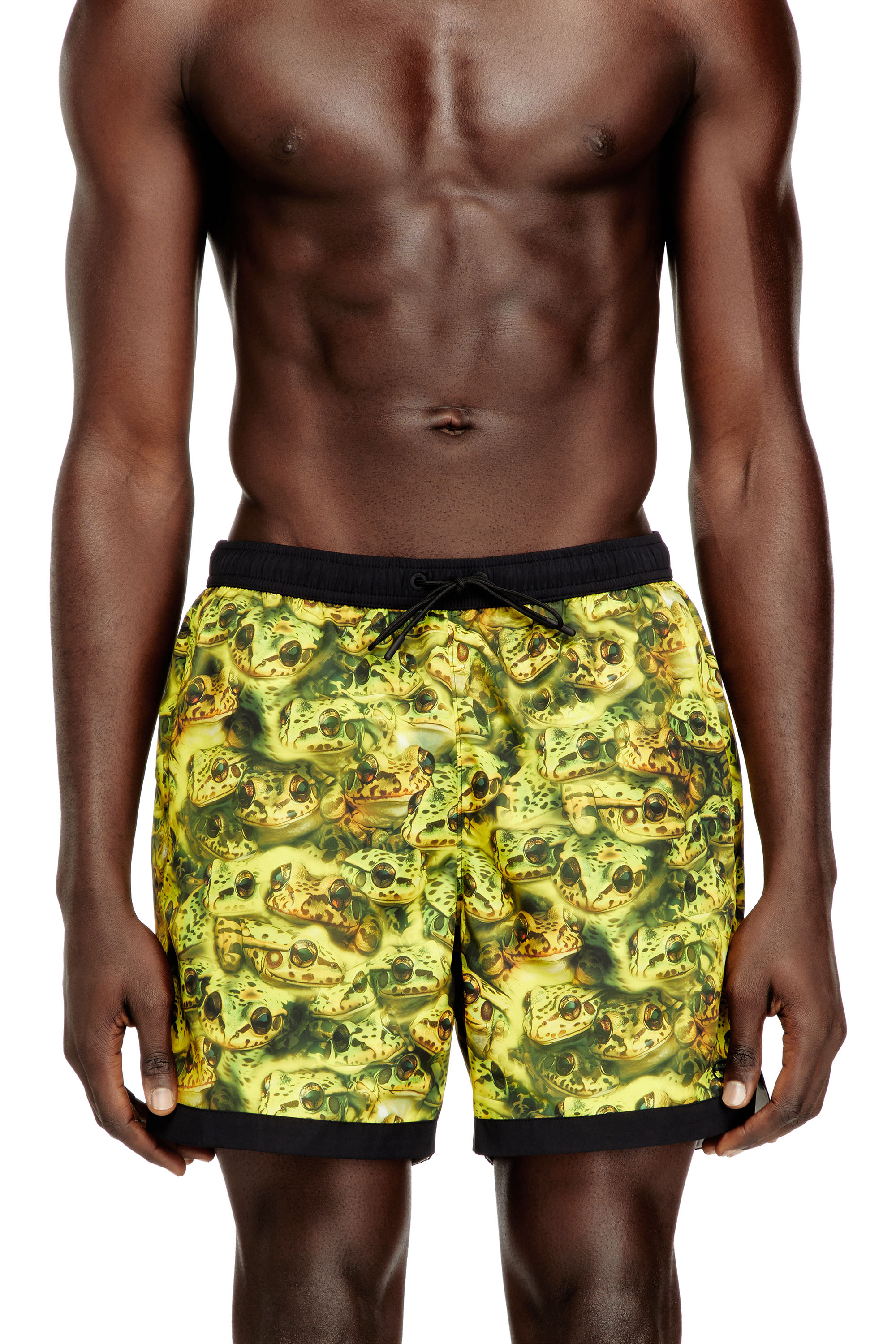 Diesel - SOCCER-41-D-POP-C, Maillot de bain style boxeur avec imprimé intégral. Homme in ToBeDefined - 1