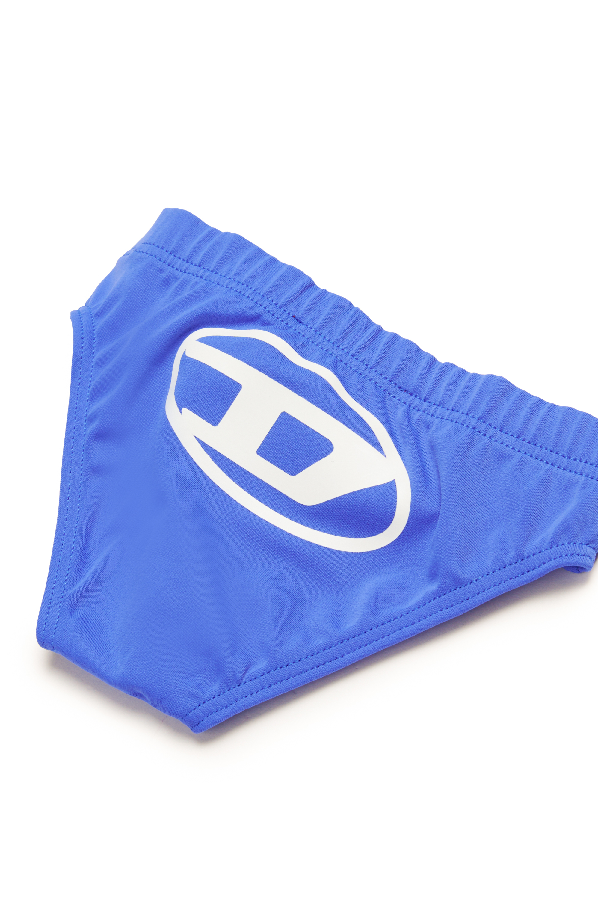 Diesel - MELLIB, Slip de bain avec imprimé Oval D Homme in Bleu - 4