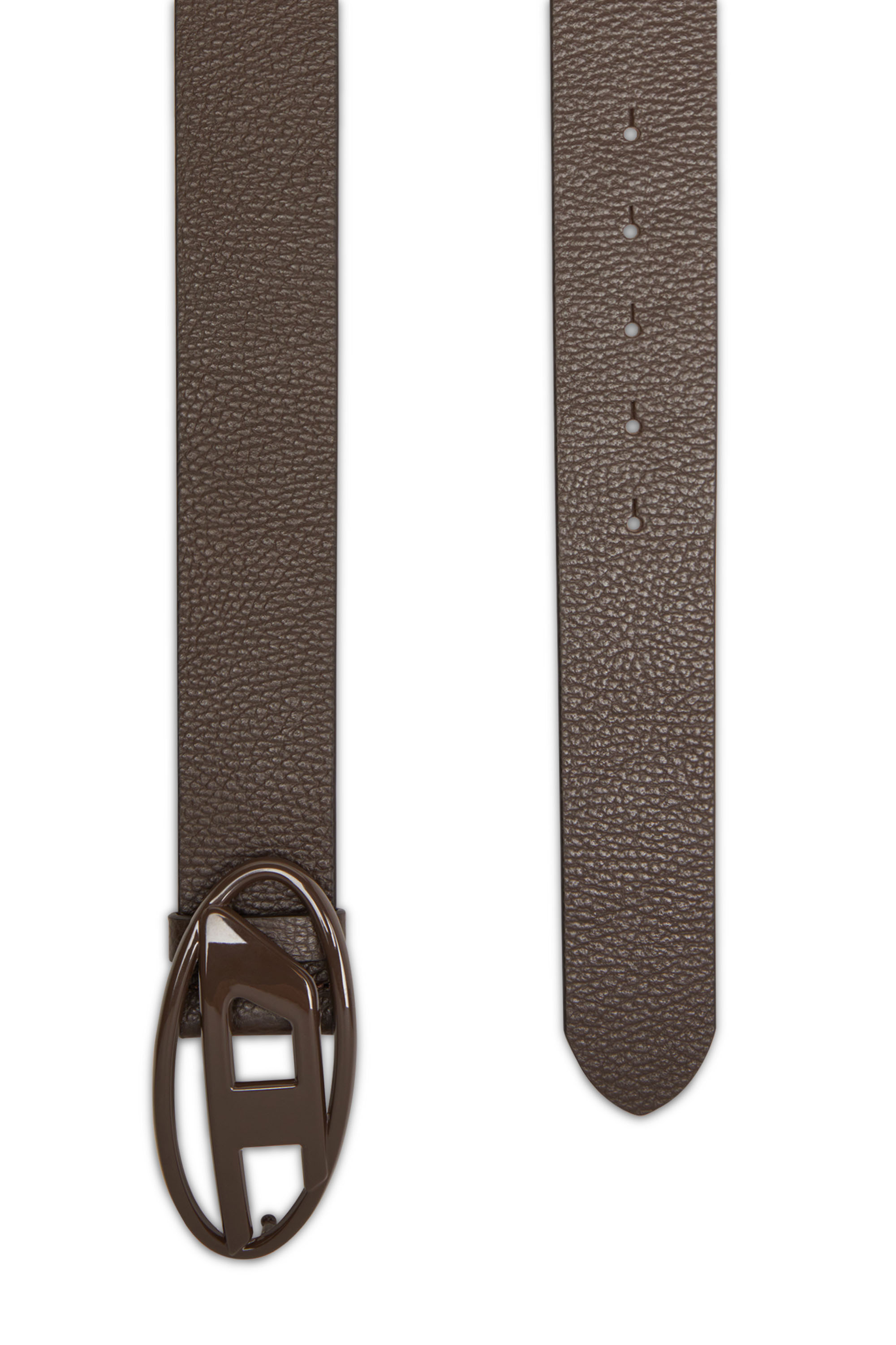 Diesel - B-1DR, Ceinture 4 cm en cuir  avec boucle mate Mixte in Marron - 2