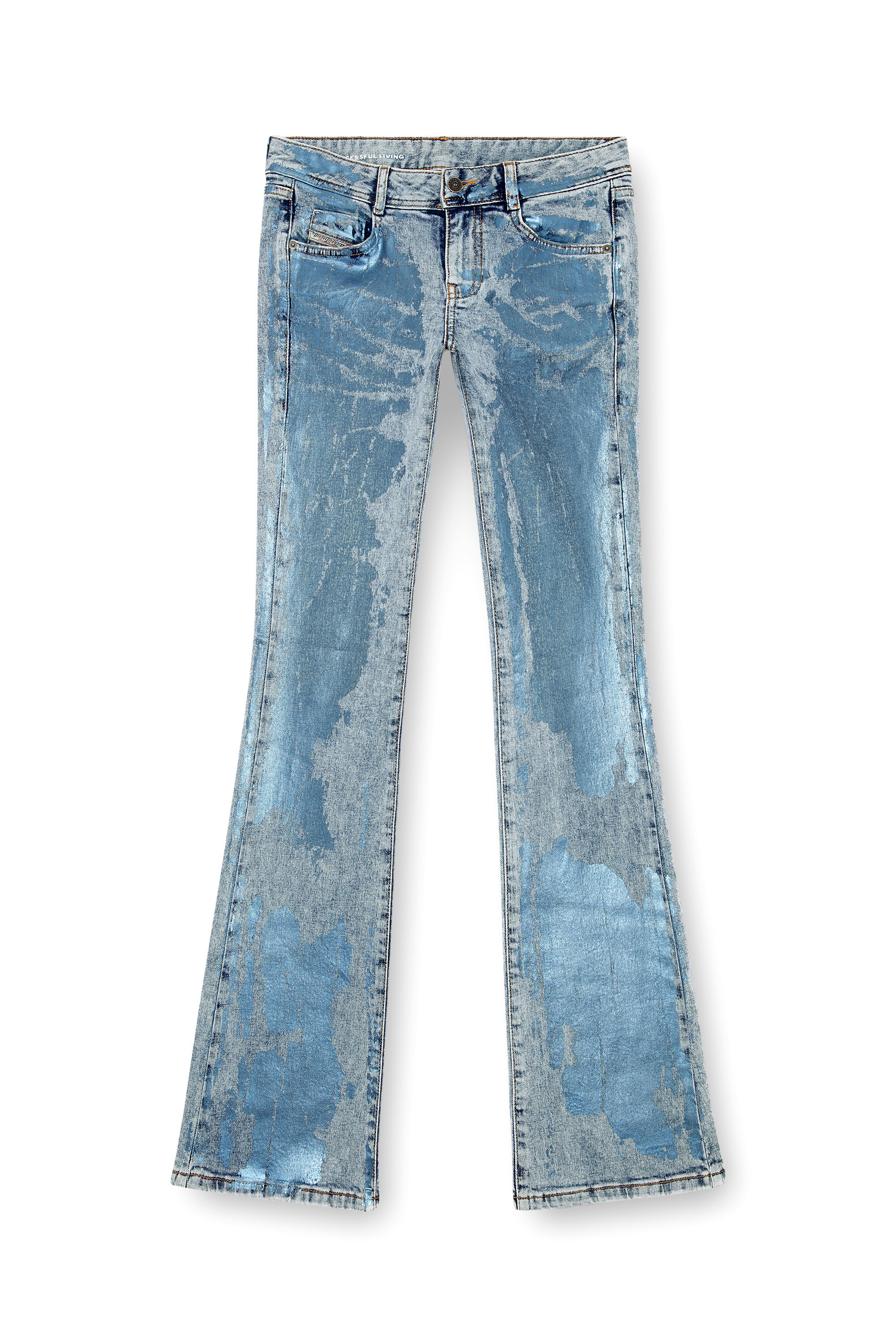Diesel - Bootcut Jeans 1969 D-Ebbey 0AJEU Femme, Bleu Clair - Image 2
