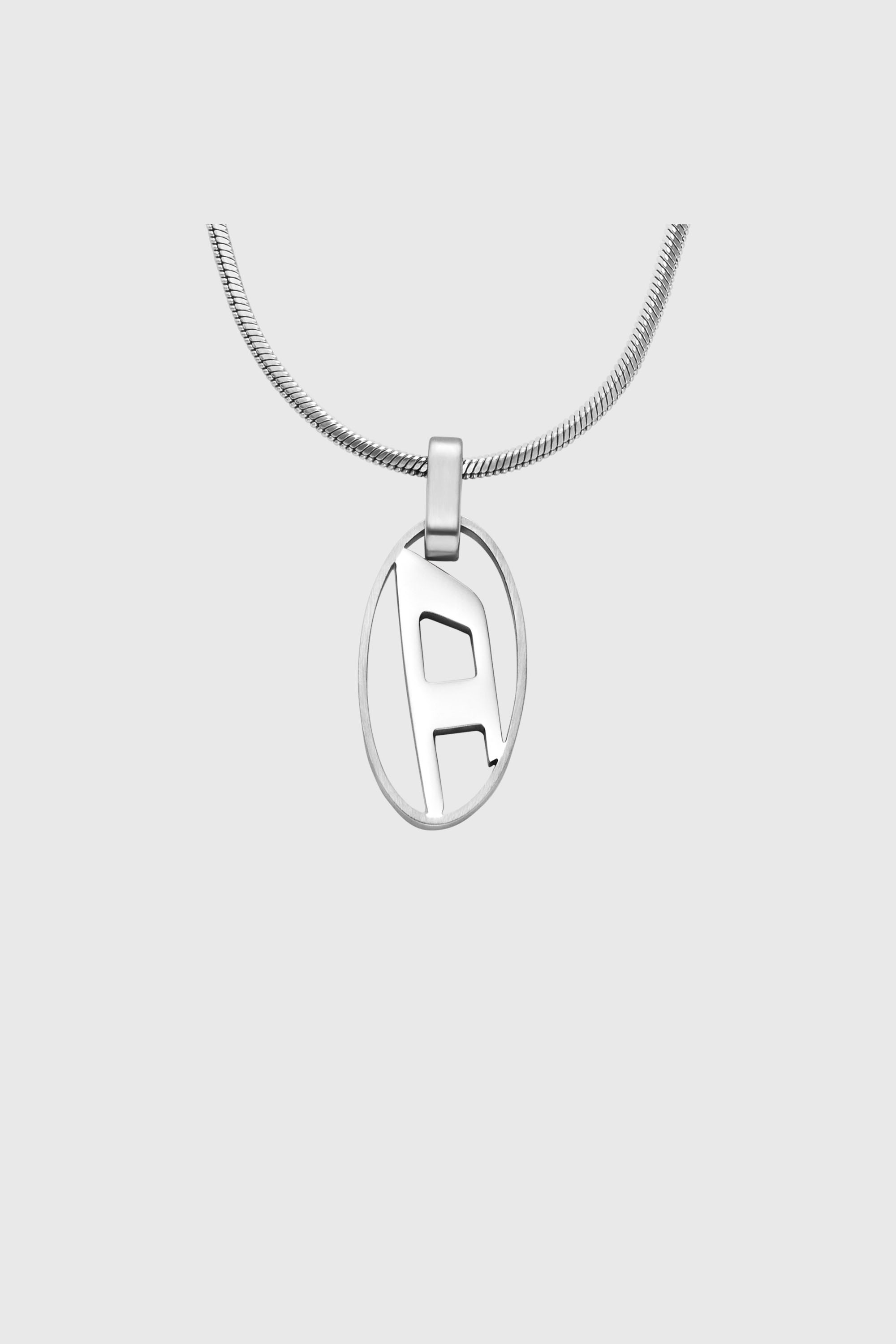 Diesel - DX1342, Unisex's Stainless steel pendant necklace in Silver - 2
