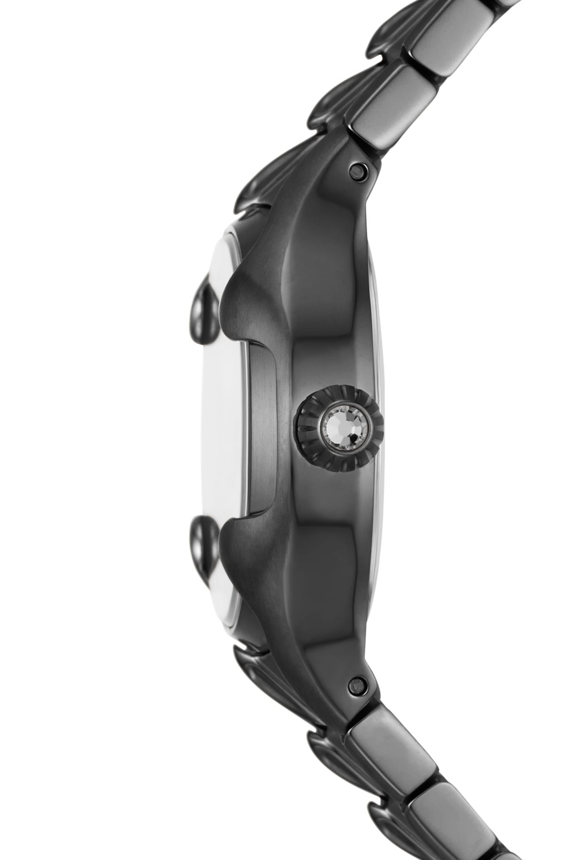 Diesel - DZ5603, Montre Vert à trois aiguilles en acier inoxydable gris acier Femme in Gris - 3