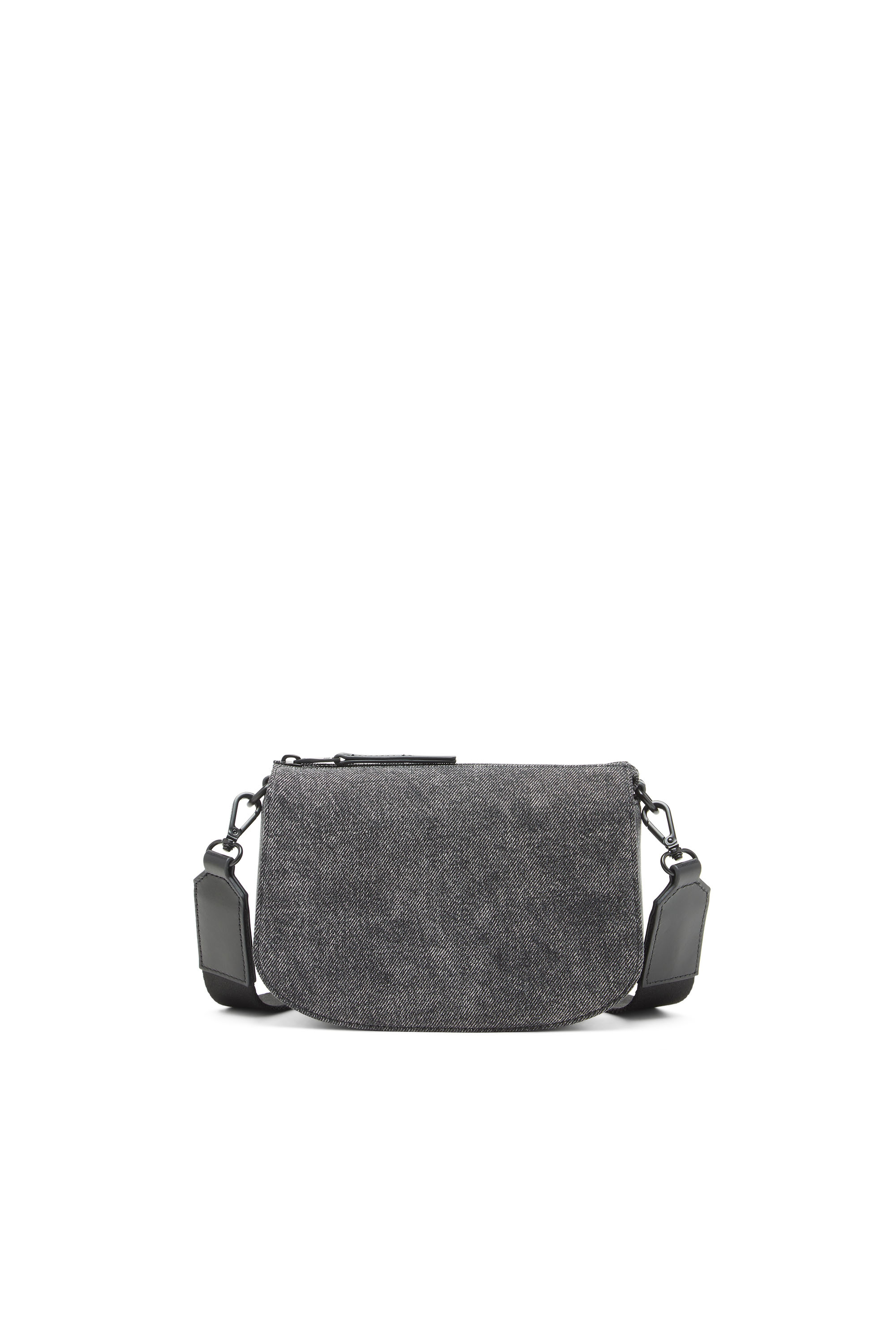 Diesel - 1DR CAMERA BAG, 1DR-Sac pour appareil photo en denim délavé Mixte in Gris - 2