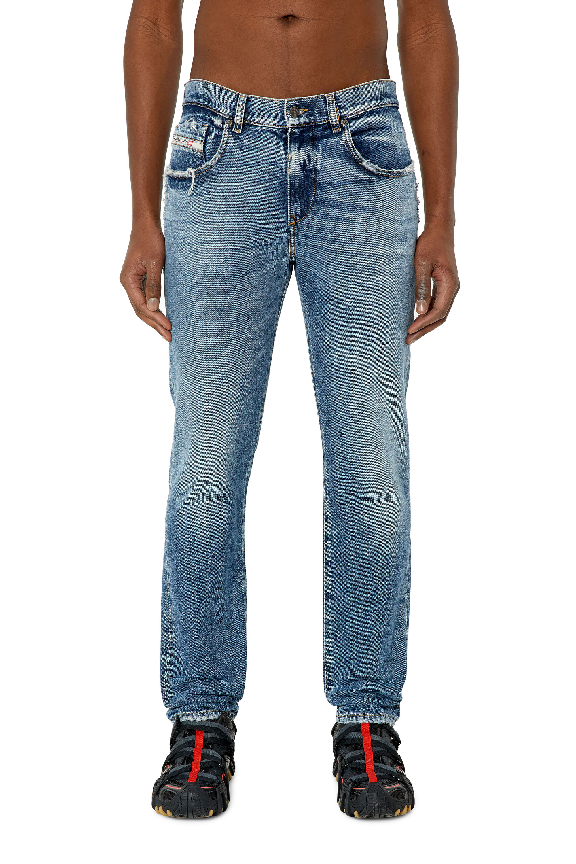 Diesel - Slim Jeans 2019 D-Strukt 09F16, Medium blue - Image 1