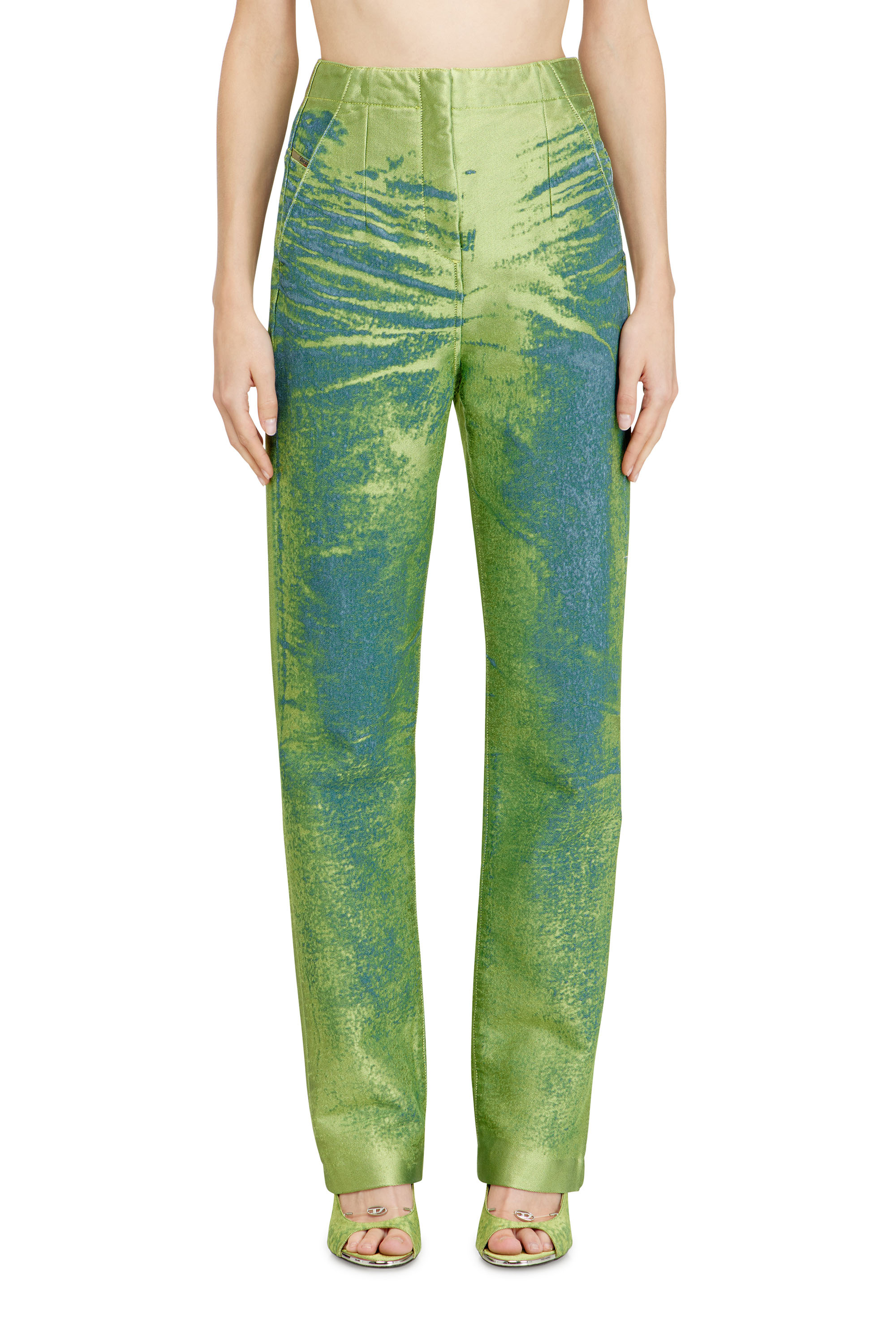 Diesel - Slim Jeans D-DRELIAN 0EFDK Femme, Vert - Image 3