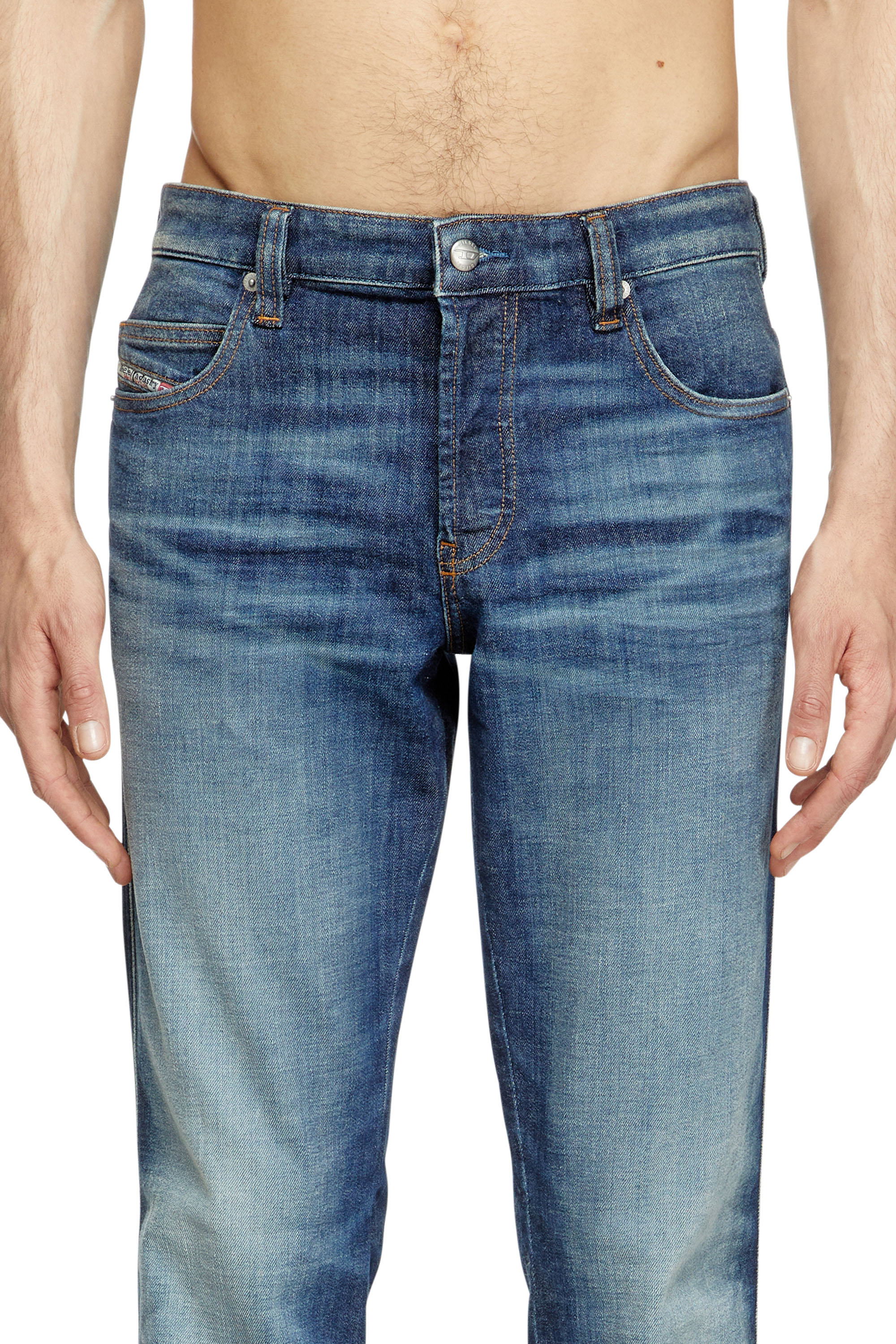 Diesel - Slim Jeans 1993 D-Vyl 0DBEI Homme, Bleu Foncé - Image 4