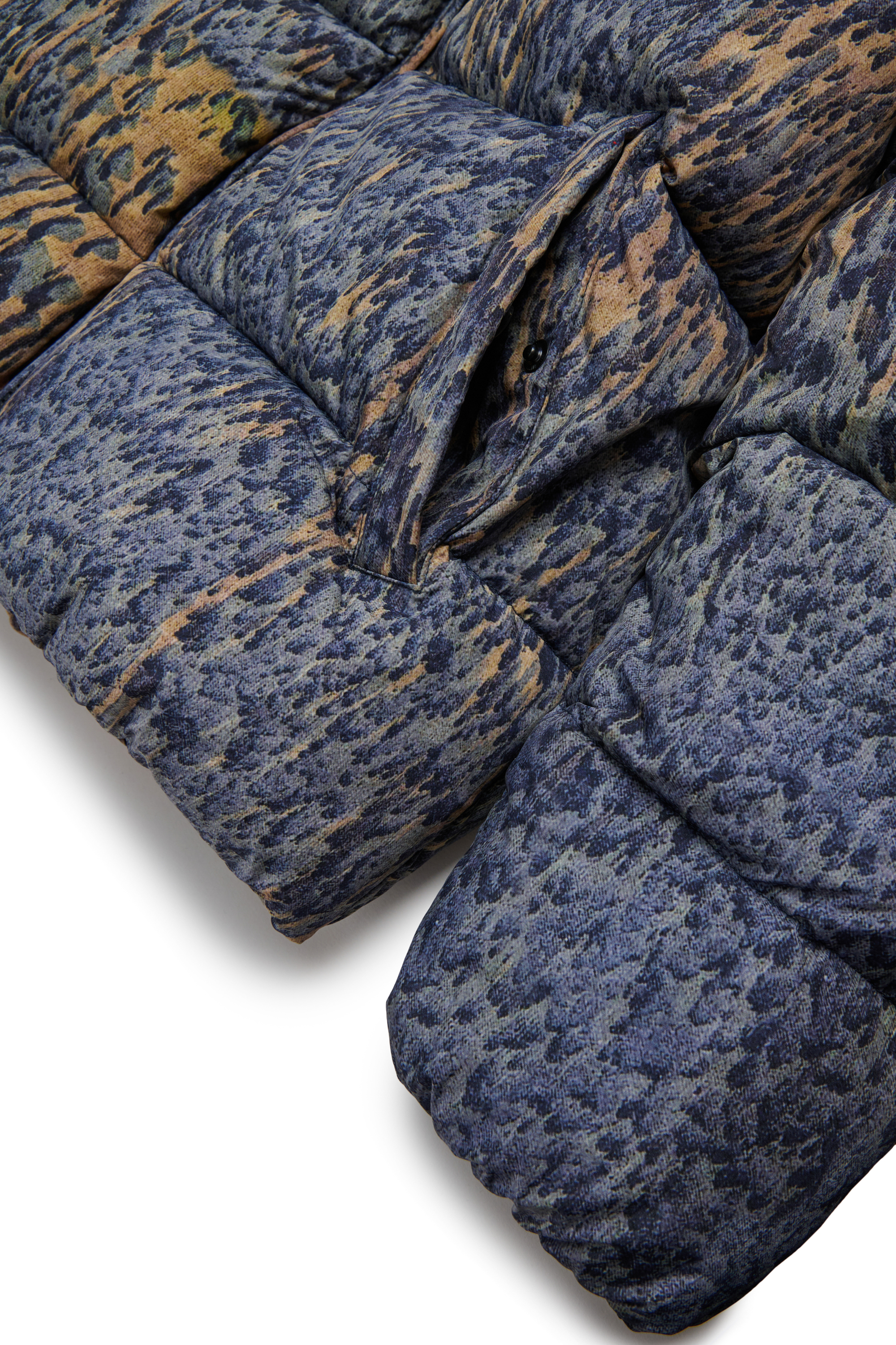 Diesel - JWBOGAERT, Veste en nylon avec imprimé intégral Homme in Polychrome - 4