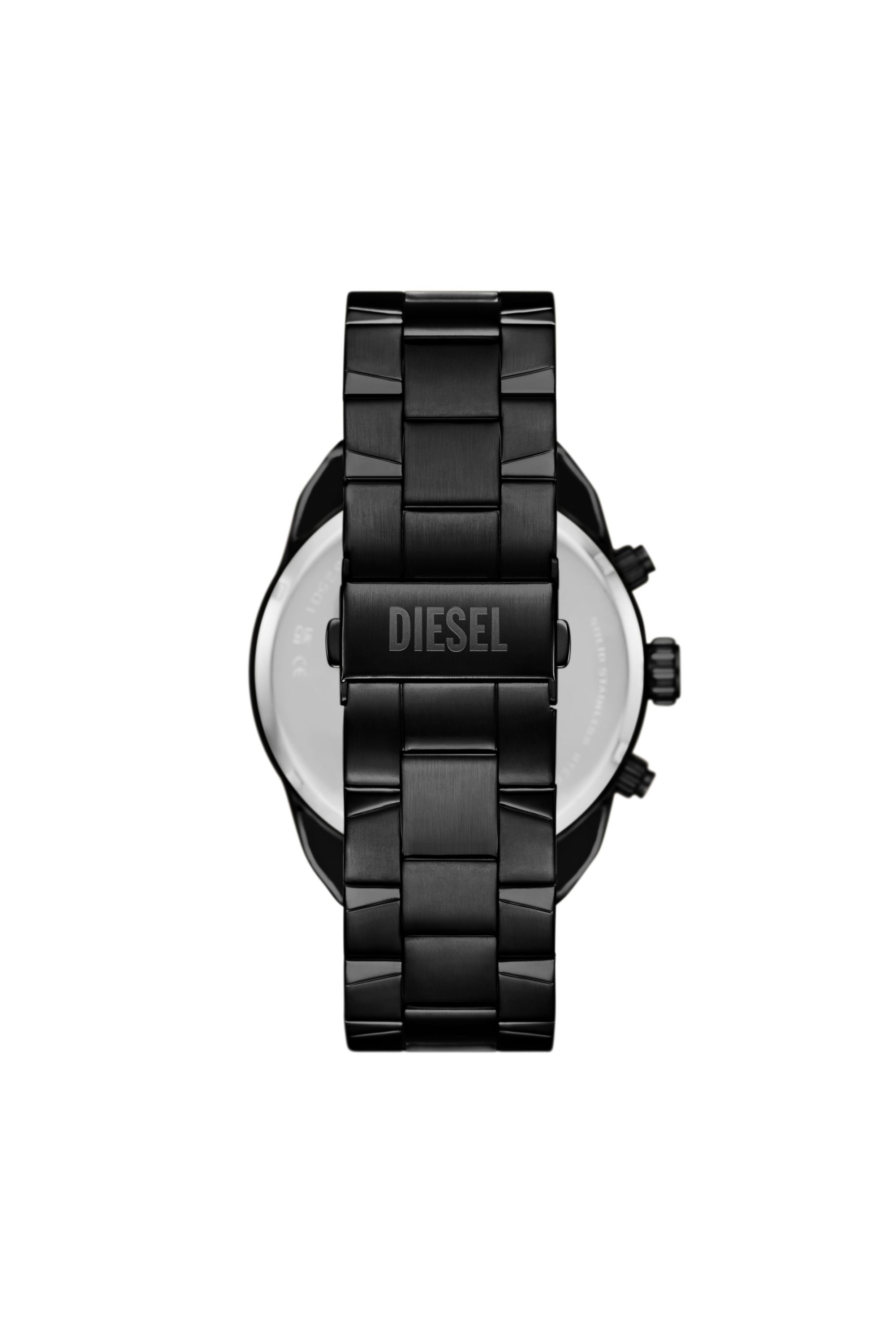 Diesel - DZ4691 WATCH, Montre Spiked noire en acier inoxydable à pointes Homme in Noir - 2