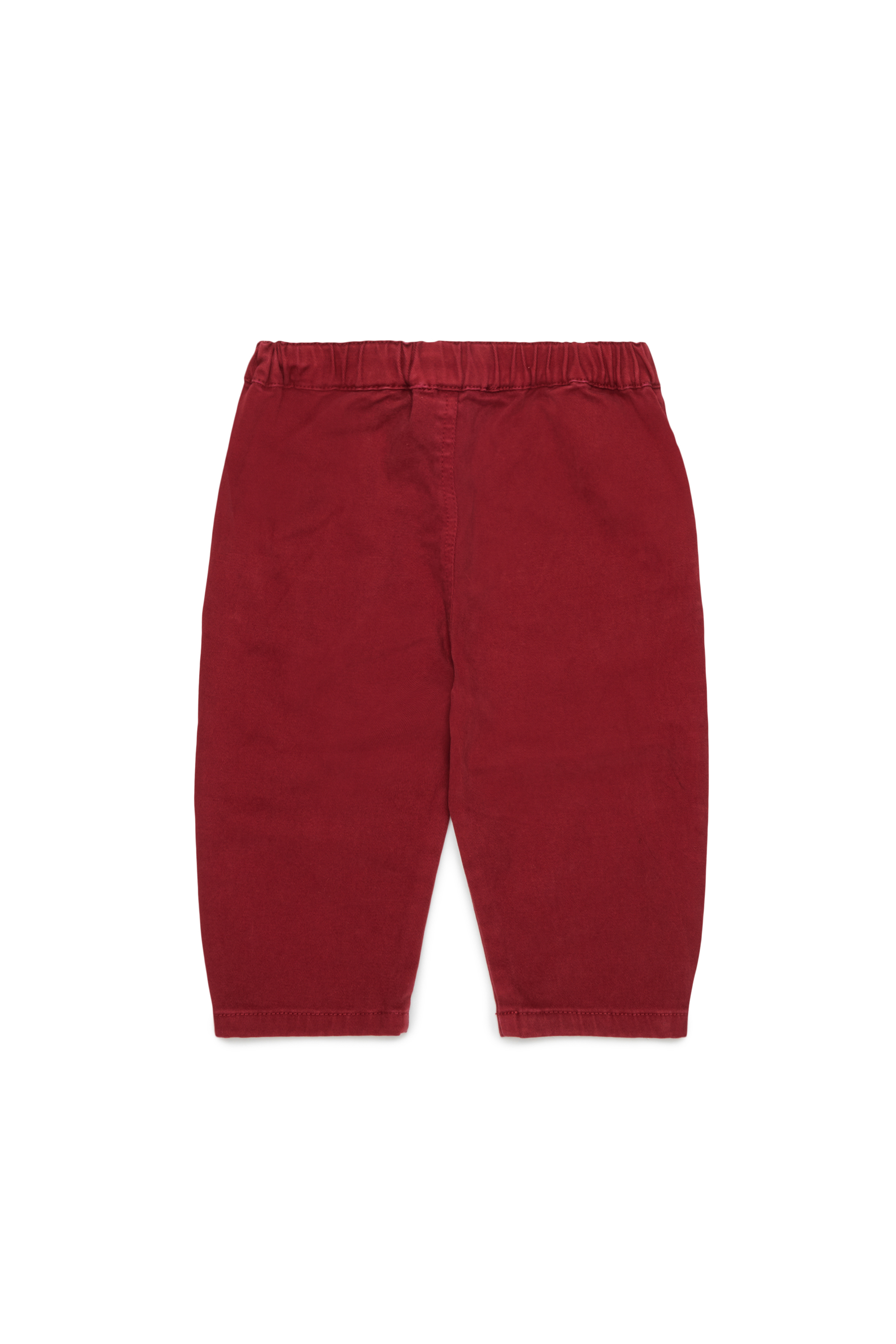 Diesel - PBADIB, Pantalon en coton avec broderie Oval D Femme in Rouge - 2