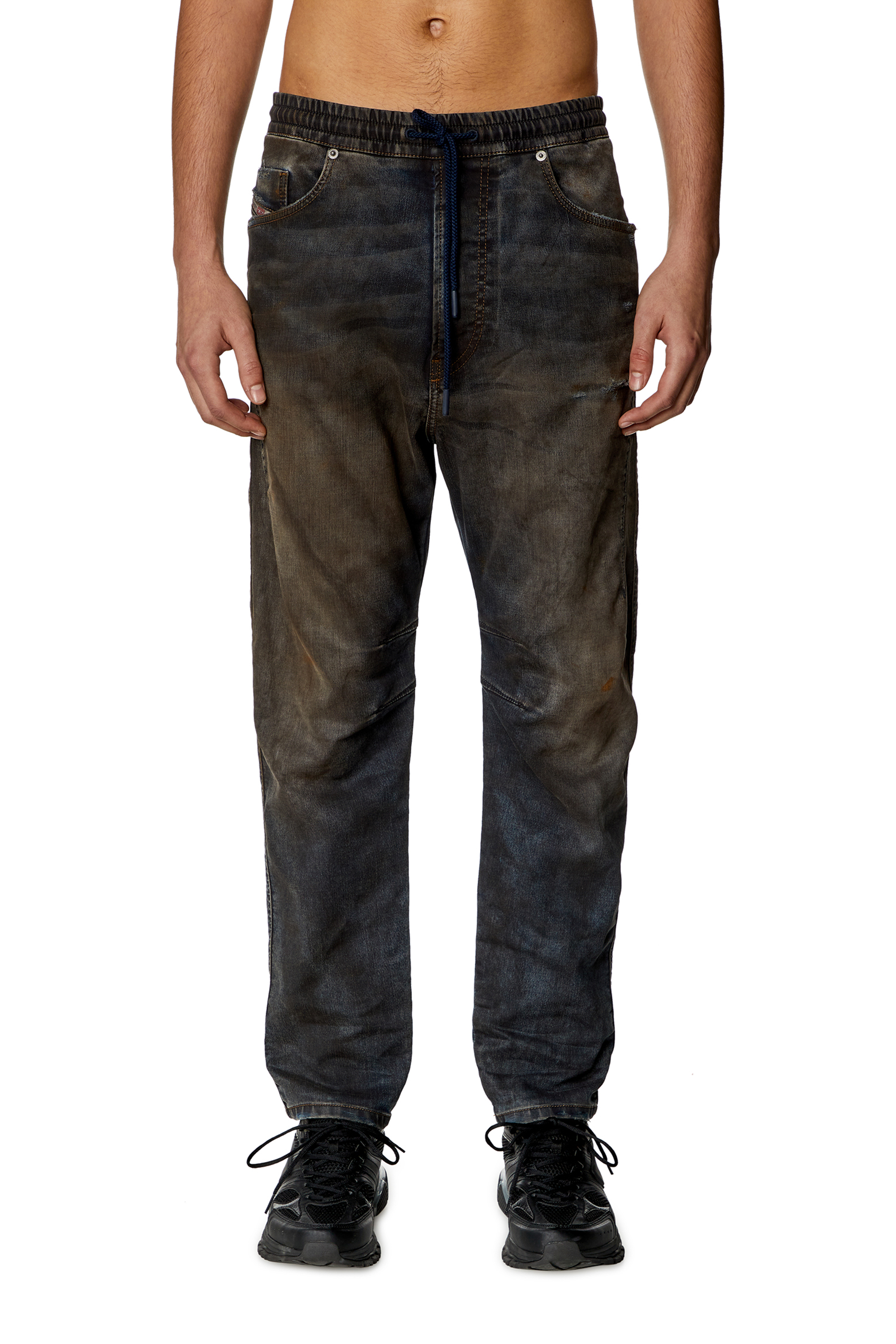 Diesel - Regular 2040 D-Amage Joggjeans® 09J36 Homme, Bleu Foncé - Image 1