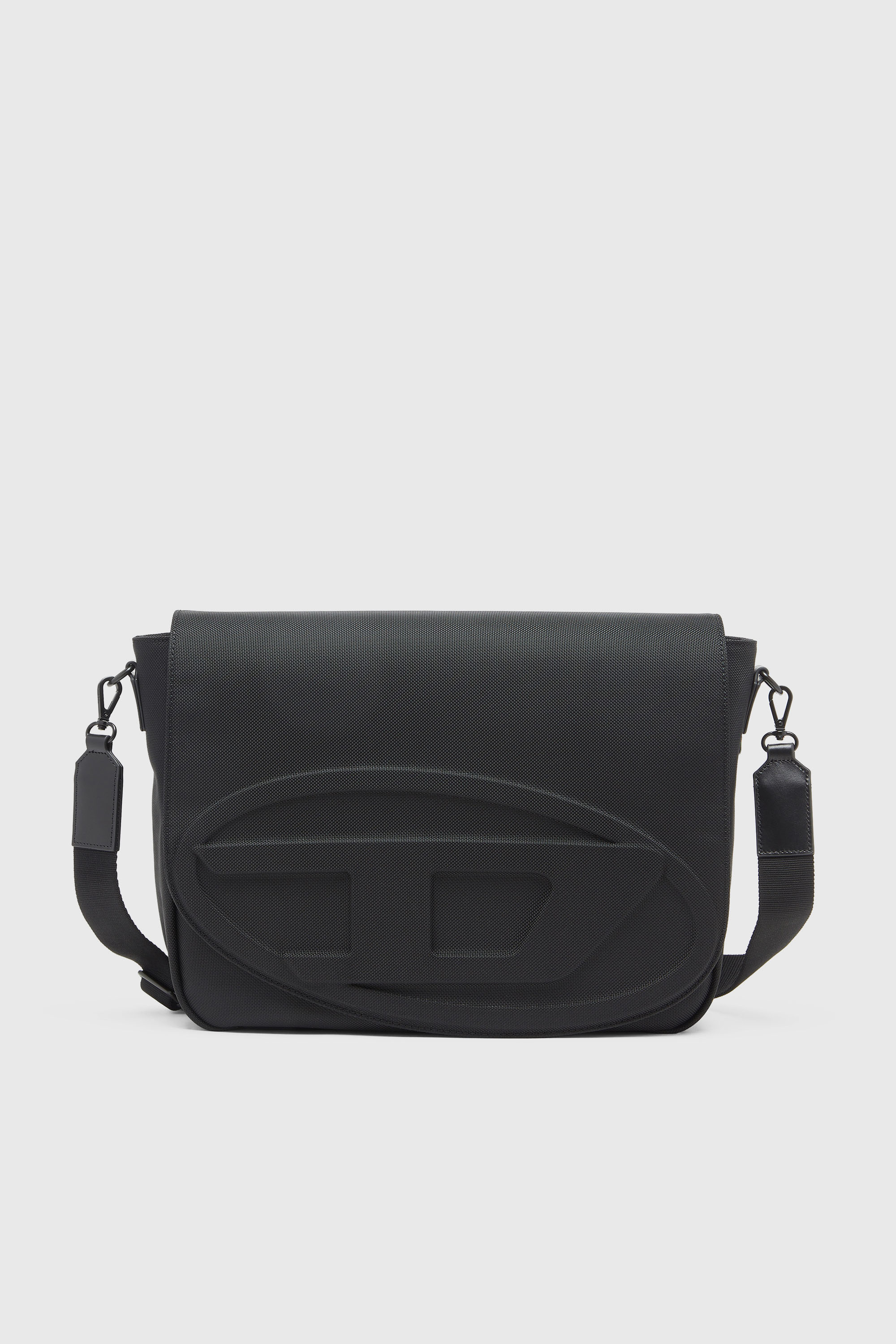 Diesel - 1DR MESSENGER, 1DR-Sac messager en nylon CORDURA&reg; Homme in Noir - 1