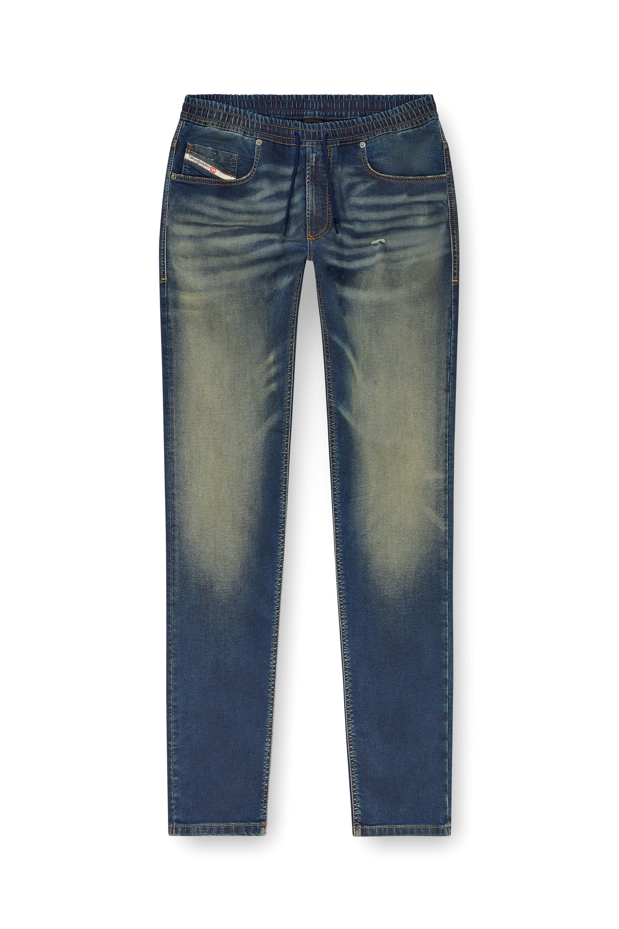 Diesel - Homme Tapered 2030 D-Krooley Joggjeans® 09J34, Bleu Foncé - Image 5