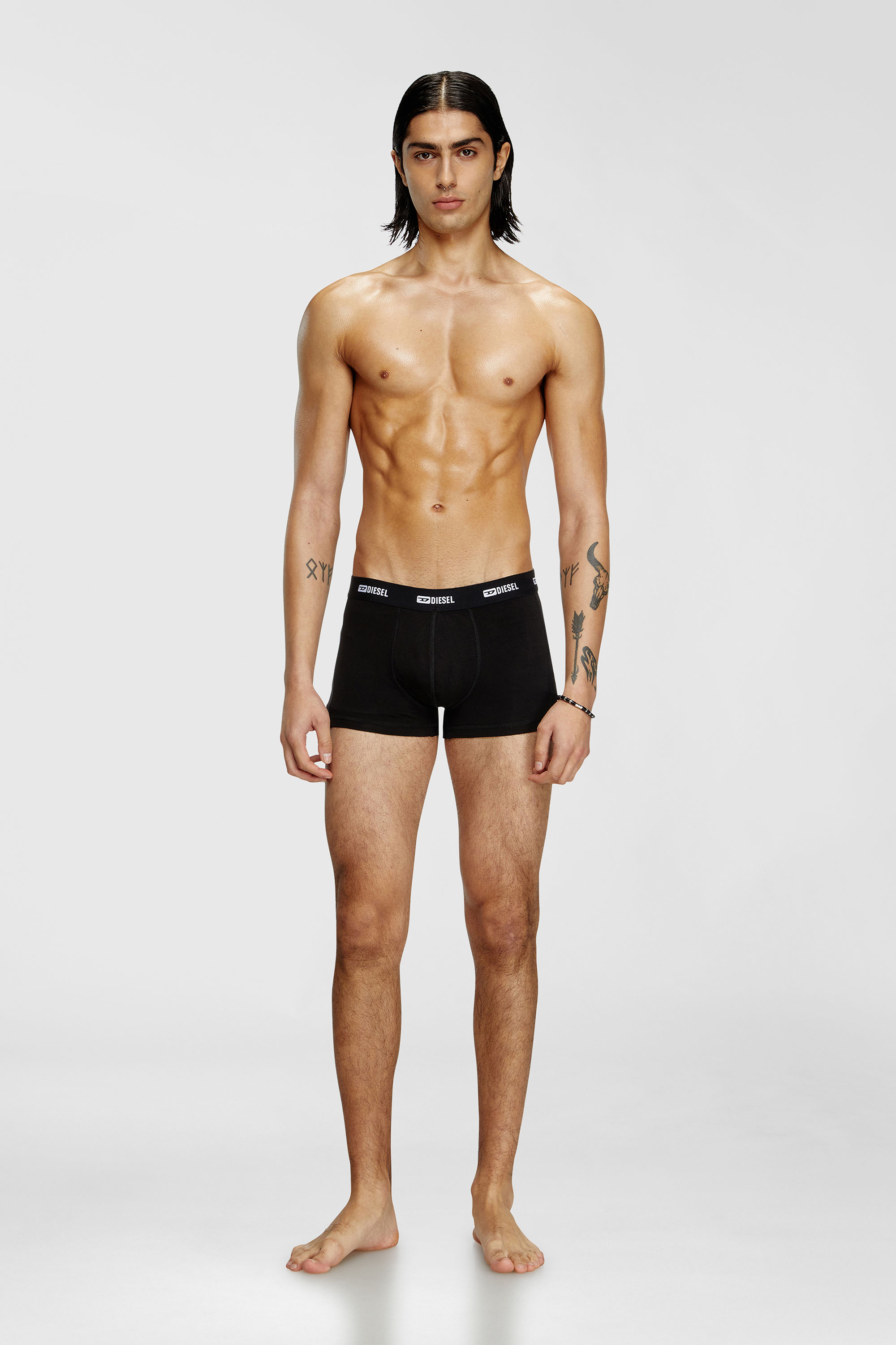 Diesel - DAMIEN-UTLT-3PACK, Man's Three-pack of boxer briefs in Black - 2