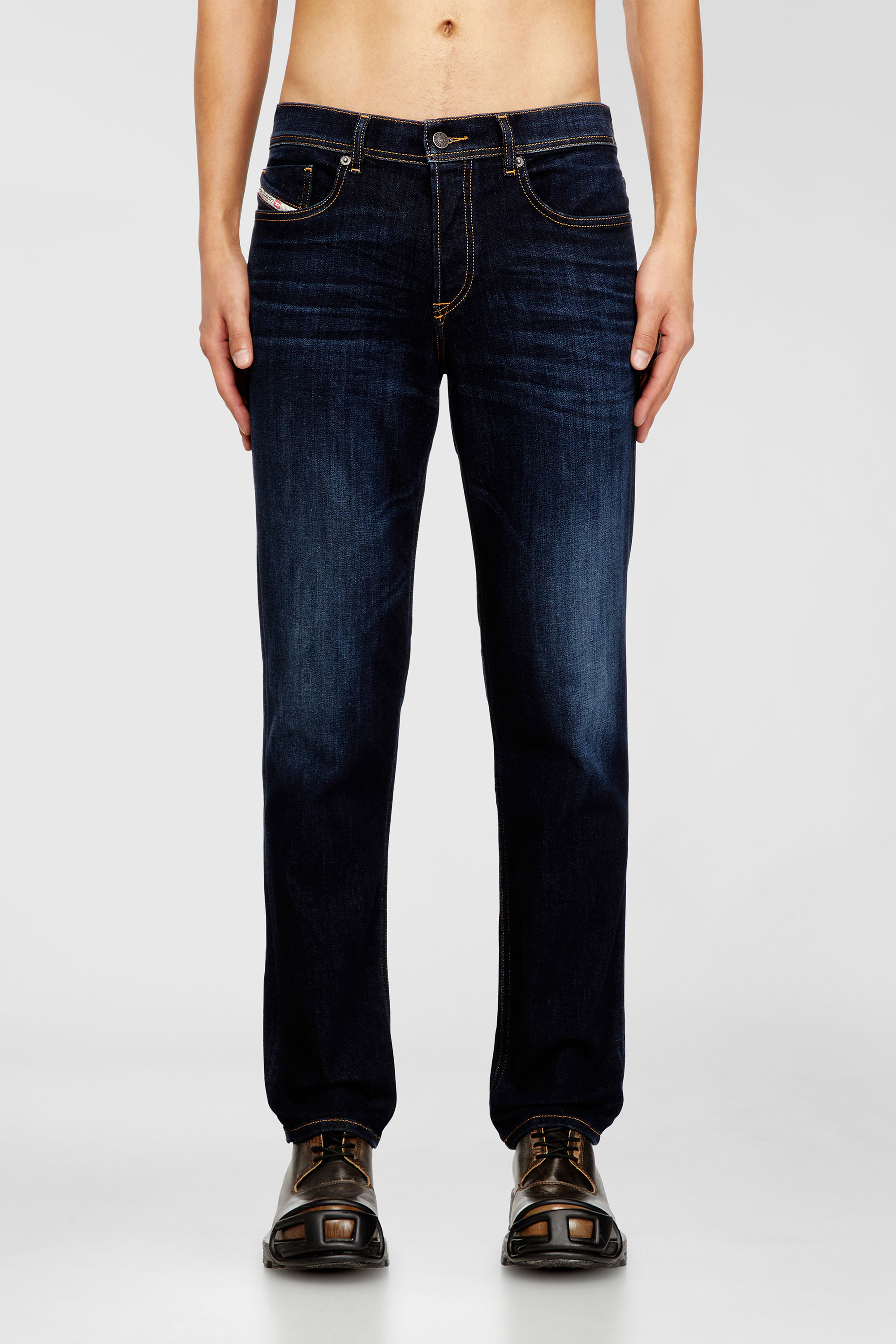 Diesel - Regular Jeans 2023 D-Finitive 009ZS Homme, Bleu Fonc&eacute; - Image 2
