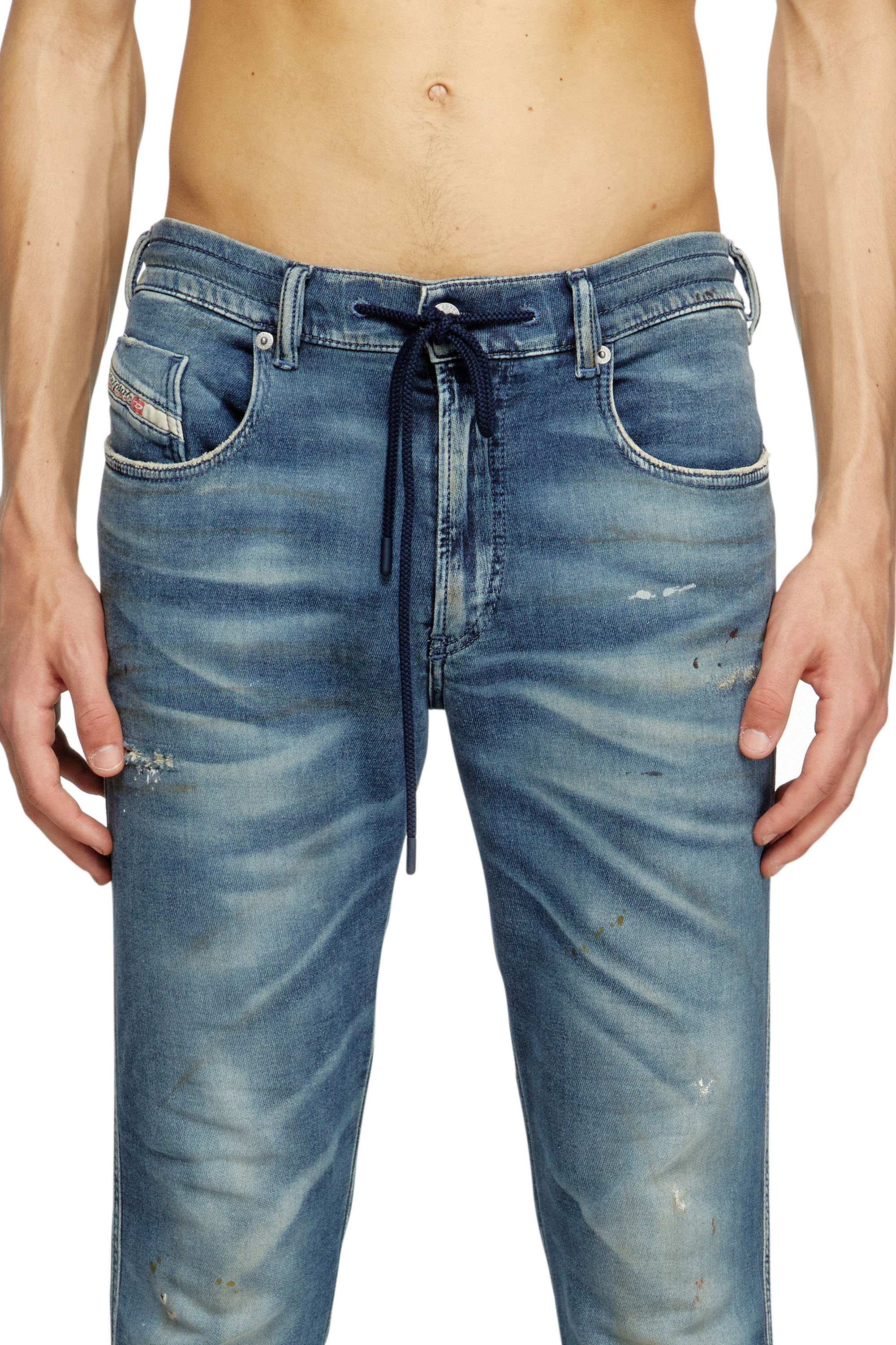 Diesel - Man's Slim 2062 D-Strukt Joggjeans&reg; 068RY, Dark Blue - 4