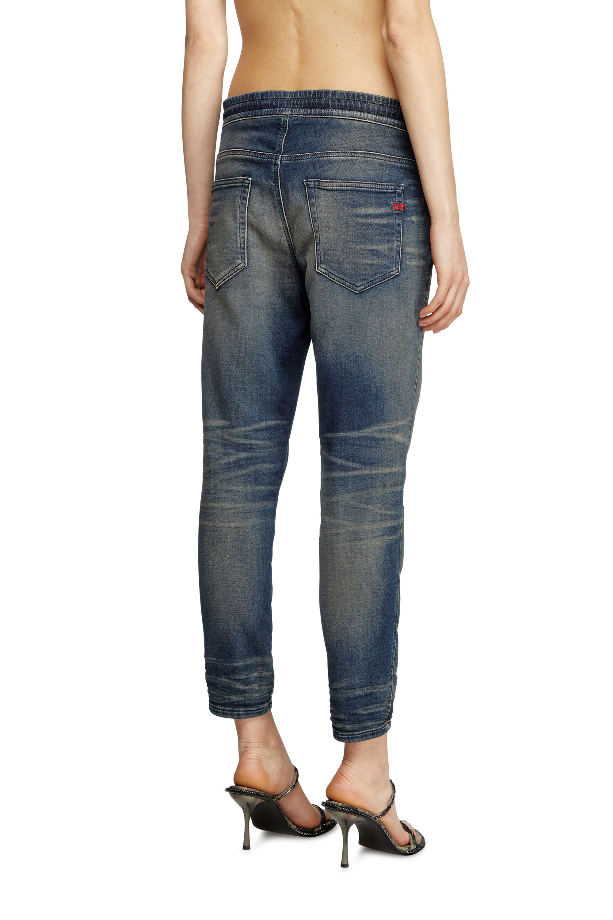 Diesel - Woman's Regular 2041 D-Fayza Joggjeans® 068PM, Dark Blue - 4