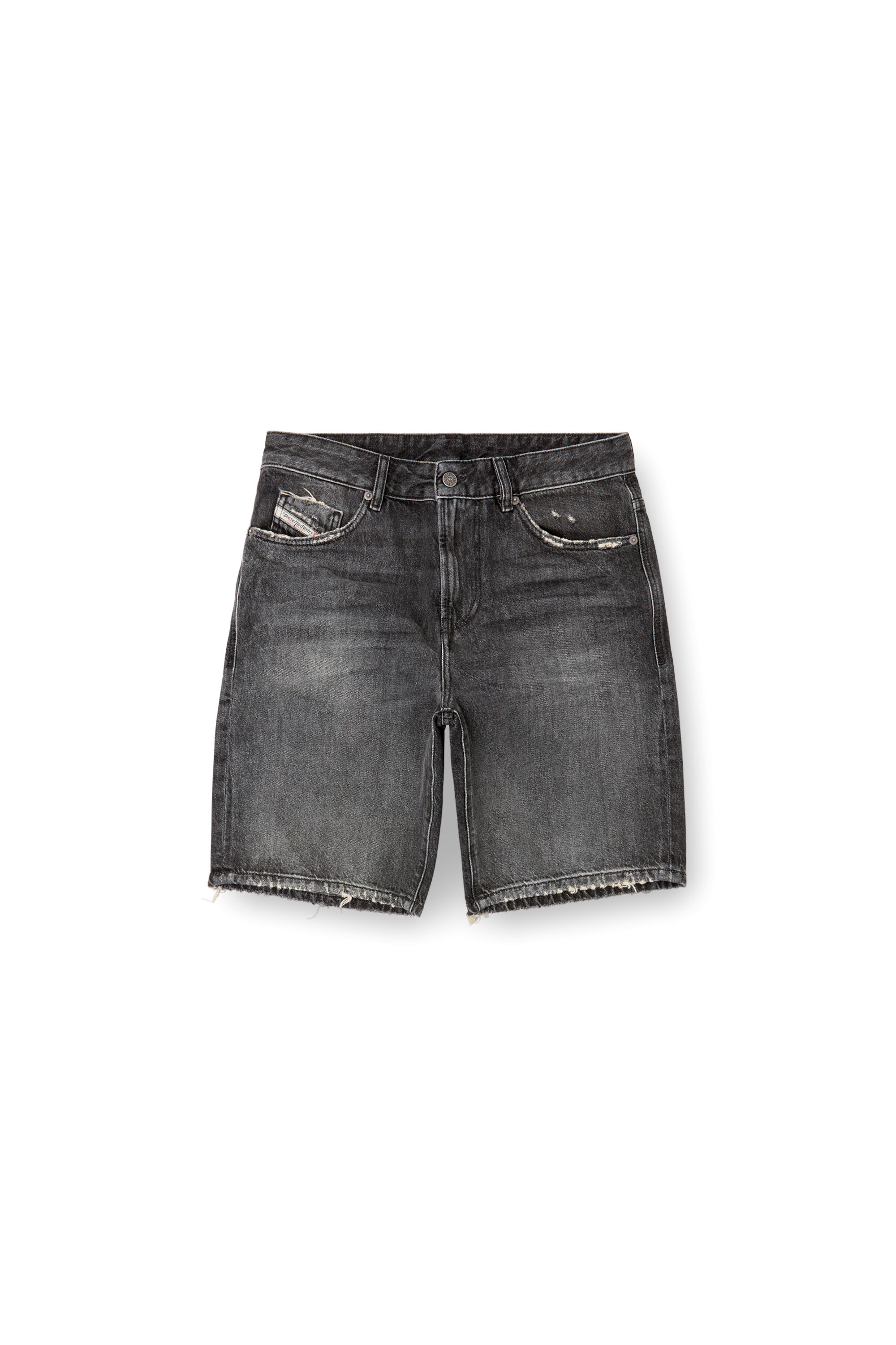 Diesel - D-FIN, Short slim en denim Homme in Noir - 2