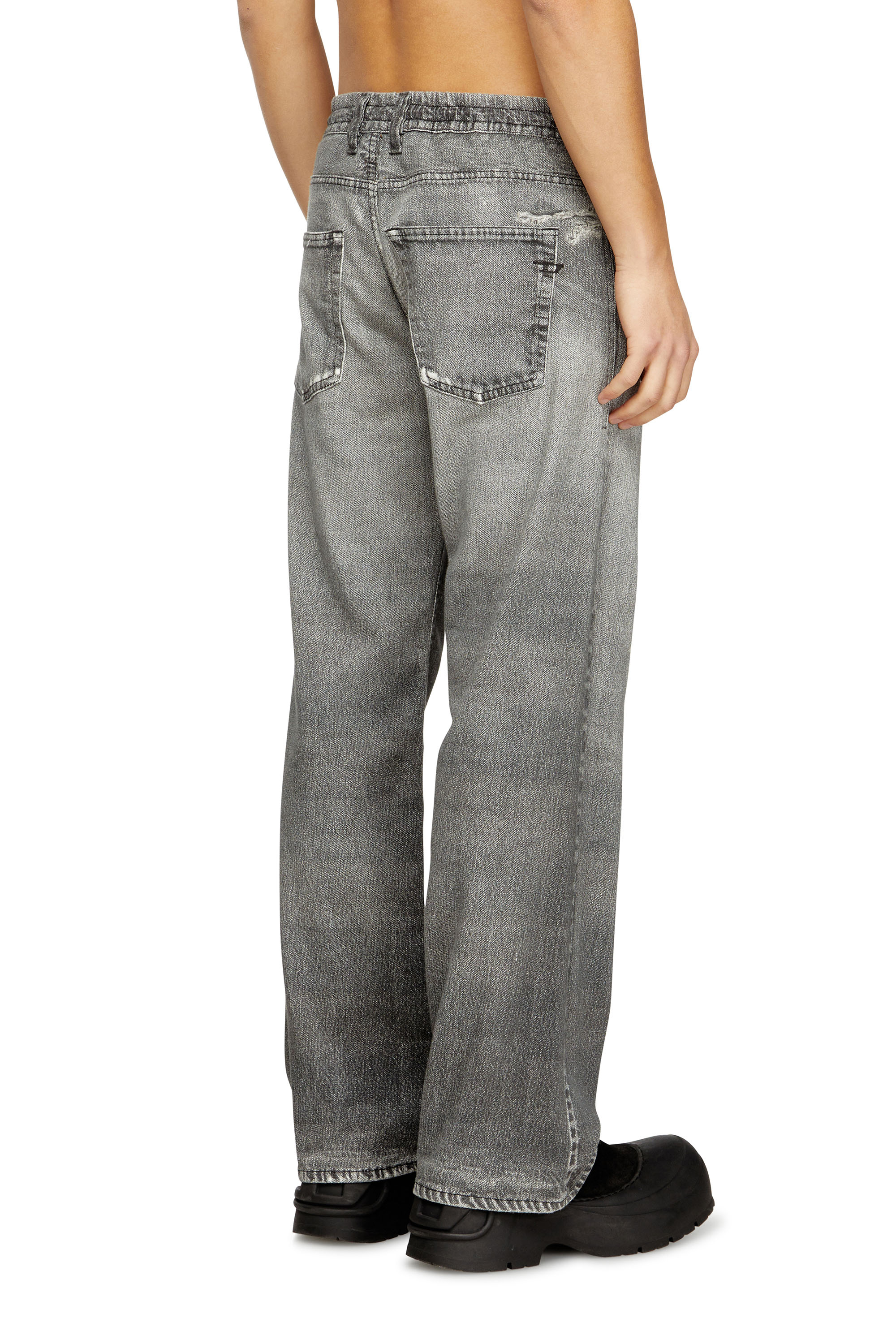 Diesel - Man's Relaxed 2080 D-Reel Joggjeans® 068US, Grey - 4