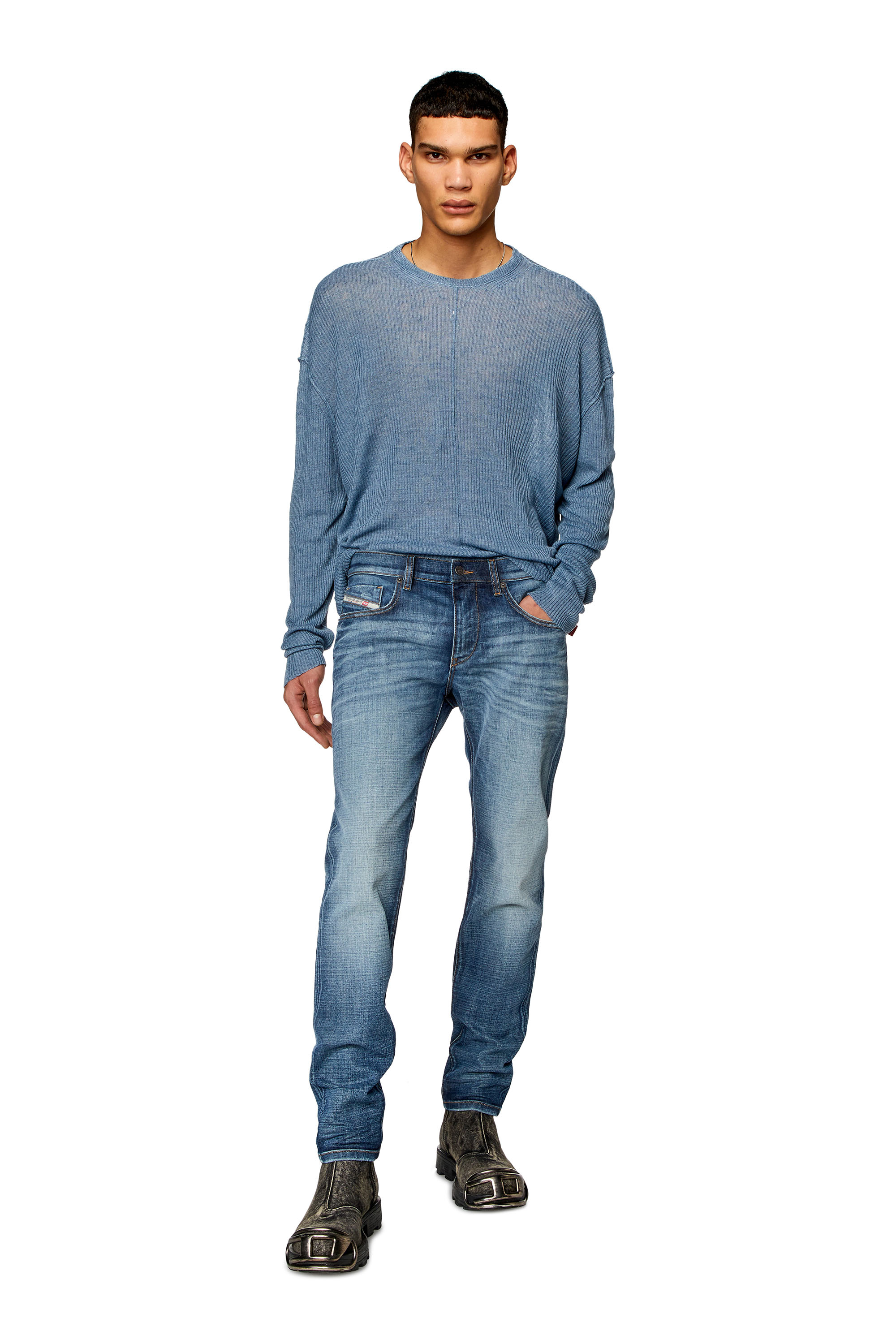 Diesel - Slim Jeans 2019 D-Strukt 0DQAE, Medium blue - Image 1