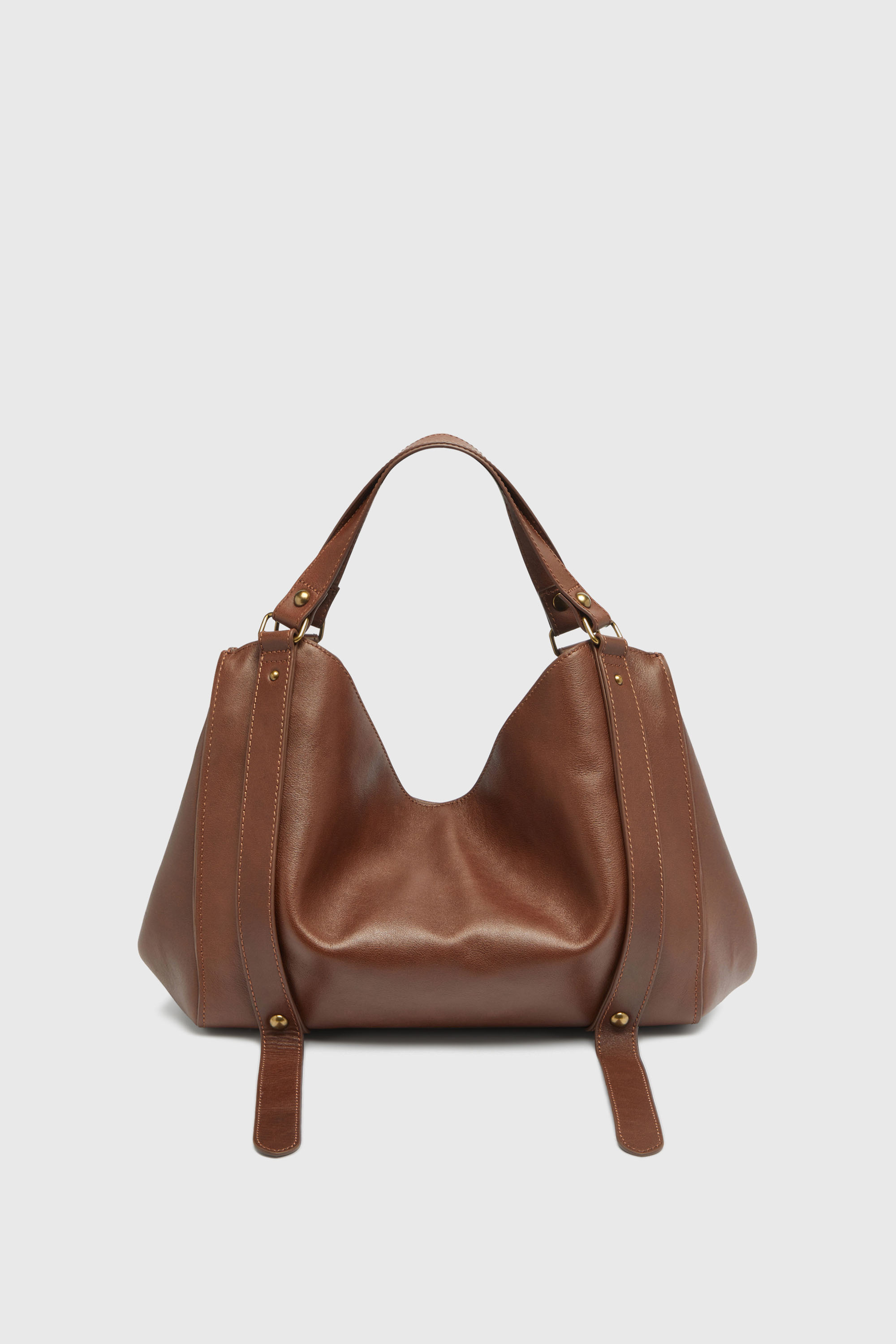 Diesel - D-ONE TOPHANDLE M, D-One-Sac medium &agrave; poign&eacute;e sup&eacute;rieure en cuir trait&eacute; Mixte in Marron - 3