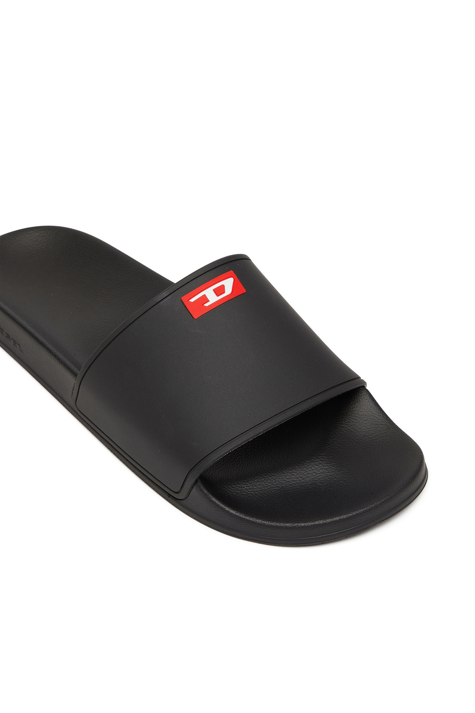 SA-SWIM, Noir Diesel - SA-SWIM, Sa-Swim-Claquettes de piscine en caoutchouc avec logo D Homme in Noir - 6