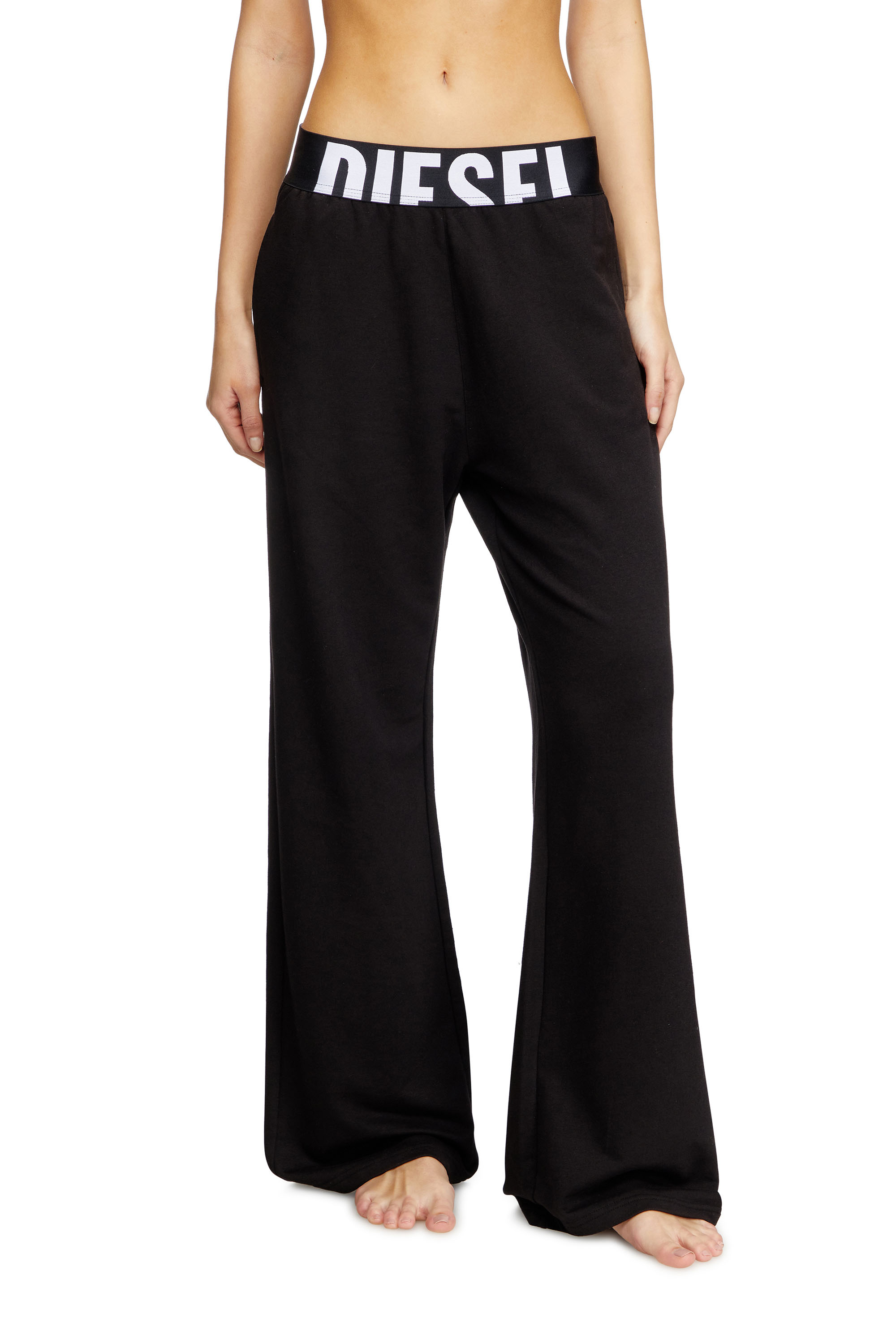 Diesel - JEN-D-POP, Pantalon de pyjama Femme in Noir - 2