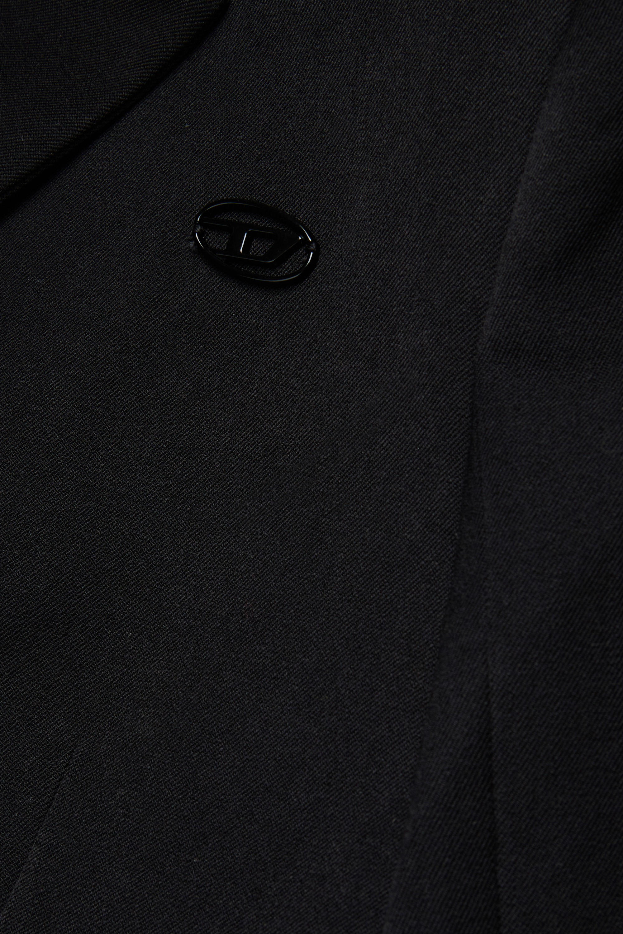 Diesel - JGMILLAP1, Veste courte avec revers Femme in Noir - 4