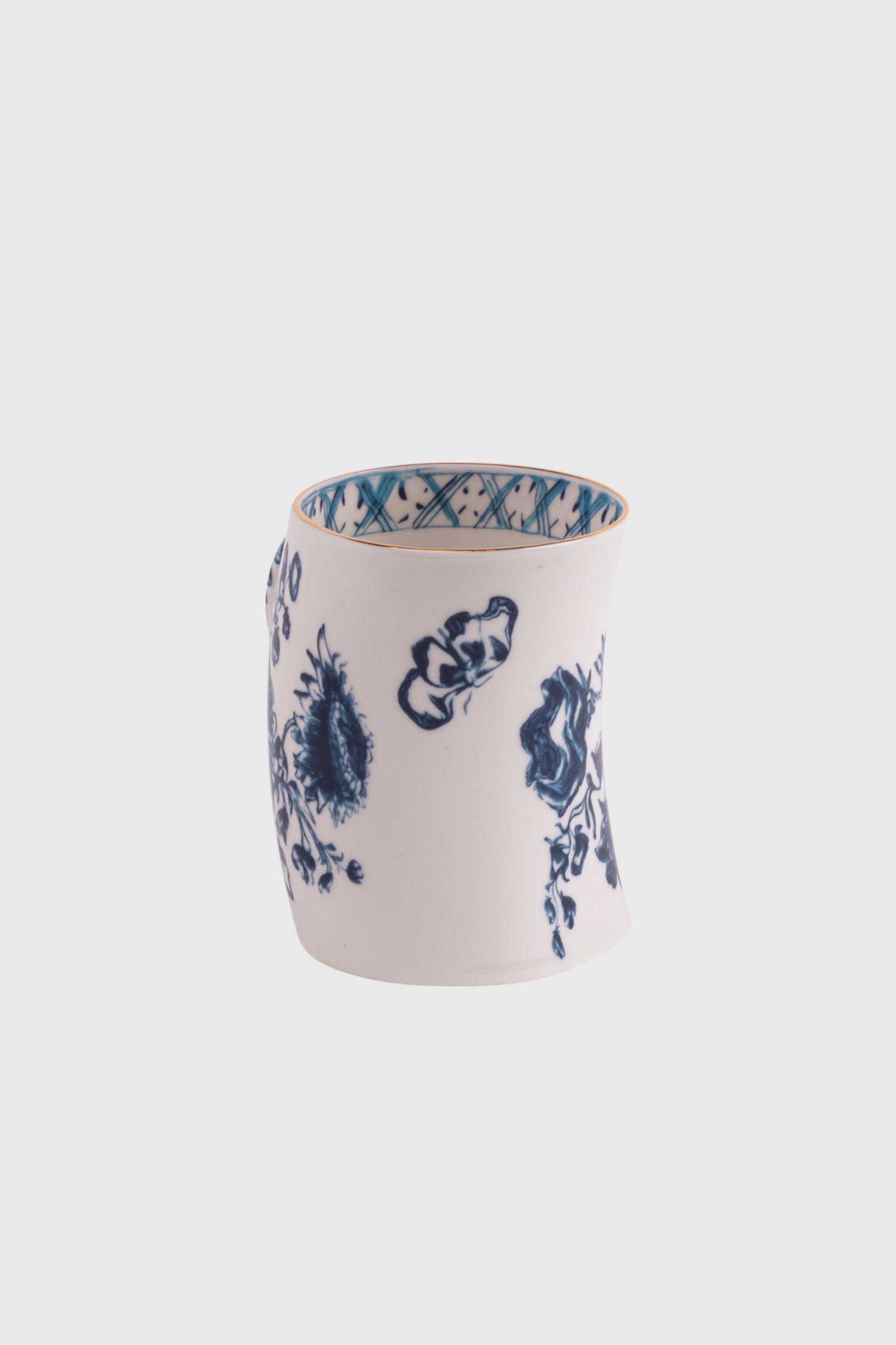 Diesel - 11256 PORCELAIN MUG "CLASSIC ON ACID" -, Unisex's Porcelain mug in White/Blue - 3