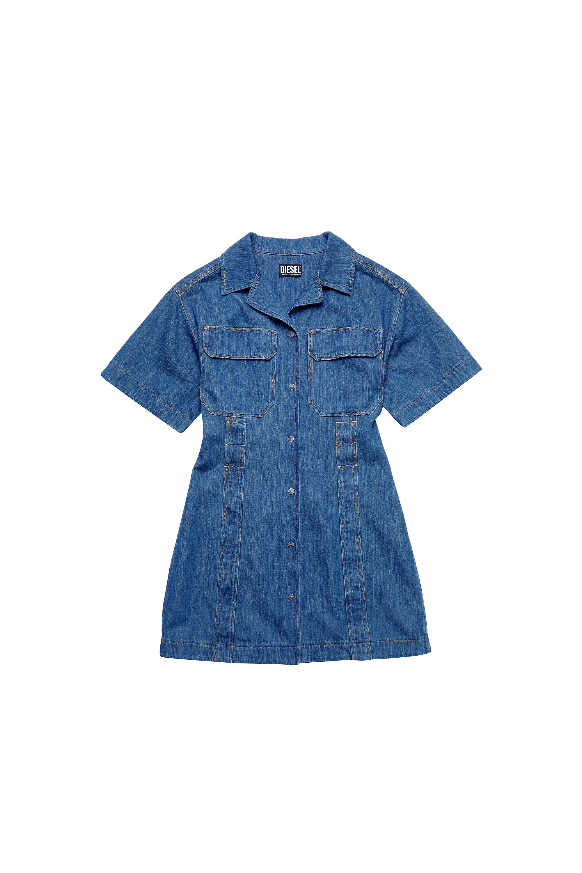 DE-AMABEL-SP, Medium blue - Dresses