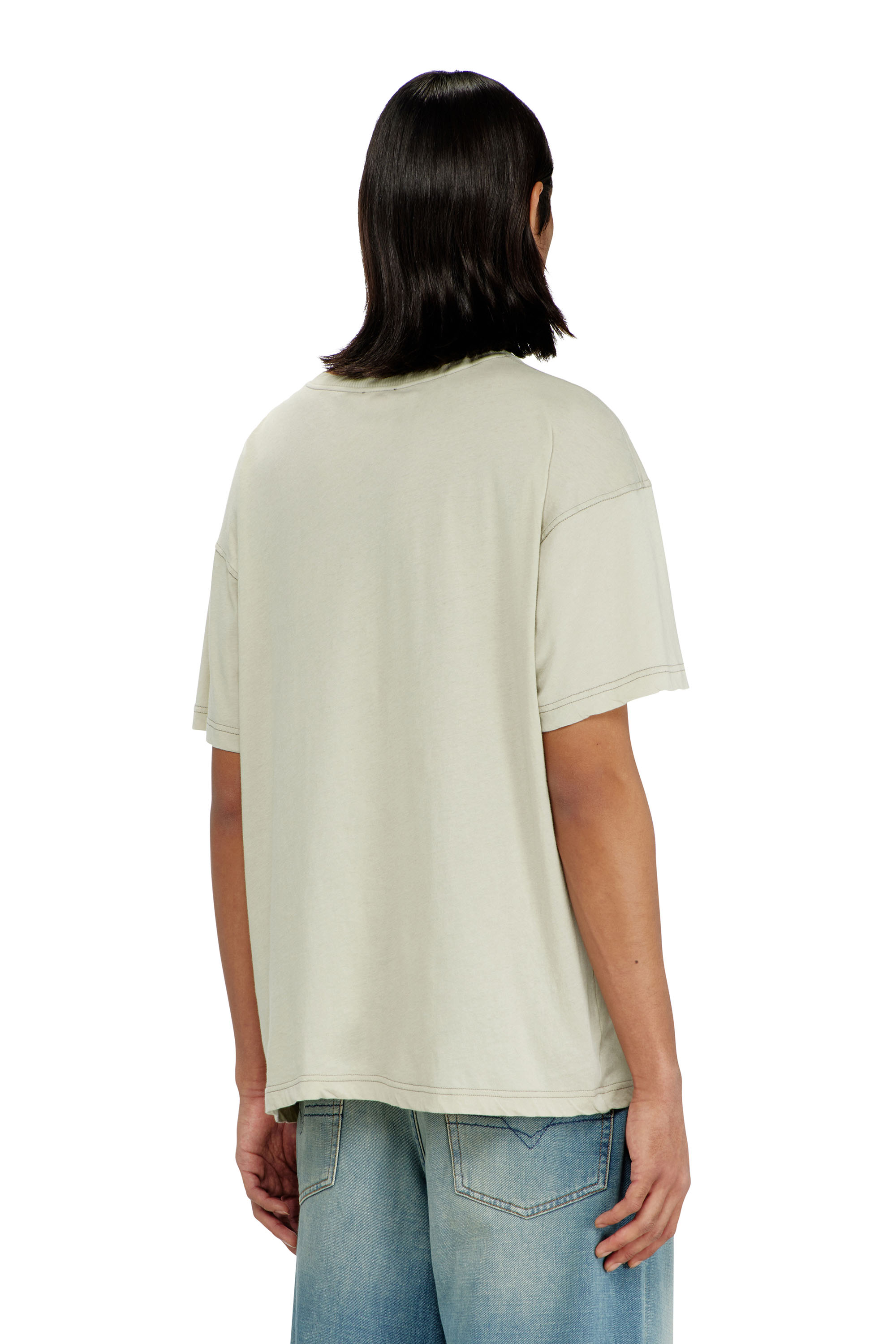 Diesel - T-NORM-AA1, T-shirt droite avec imprim&eacute; Ph&eacute;nix Homme in ToBeDefined - 4