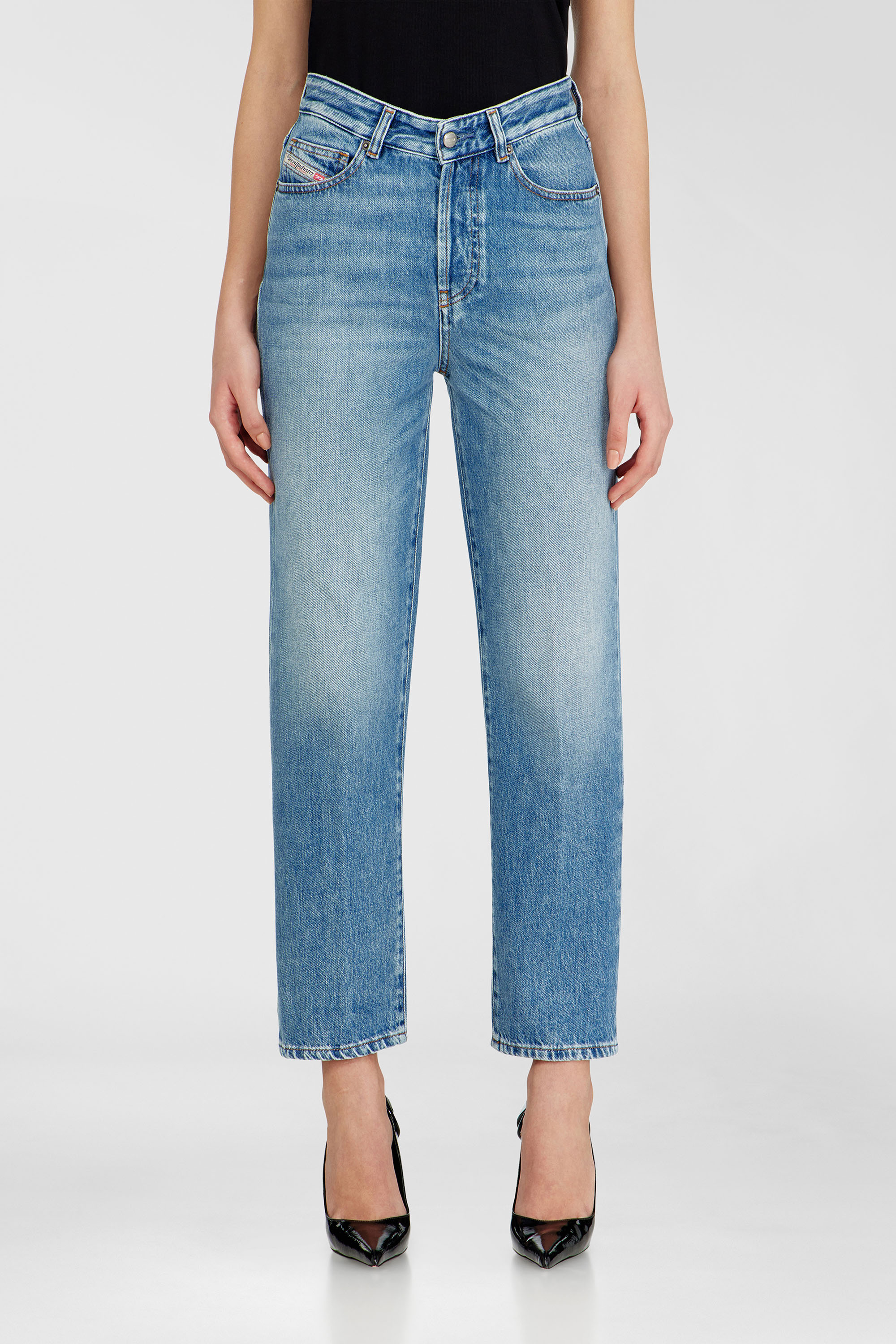 Diesel - Regular Jeans 1981 D-Went 09Q07 Femme, Bleu Clair - Image 2