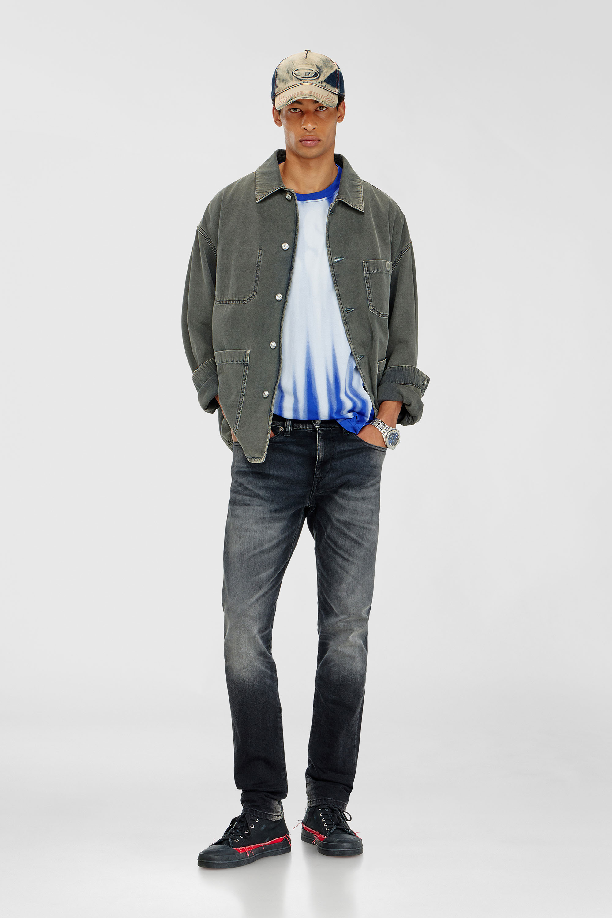 Jeans Slim Taille Moyenne 2019 D-Strukt