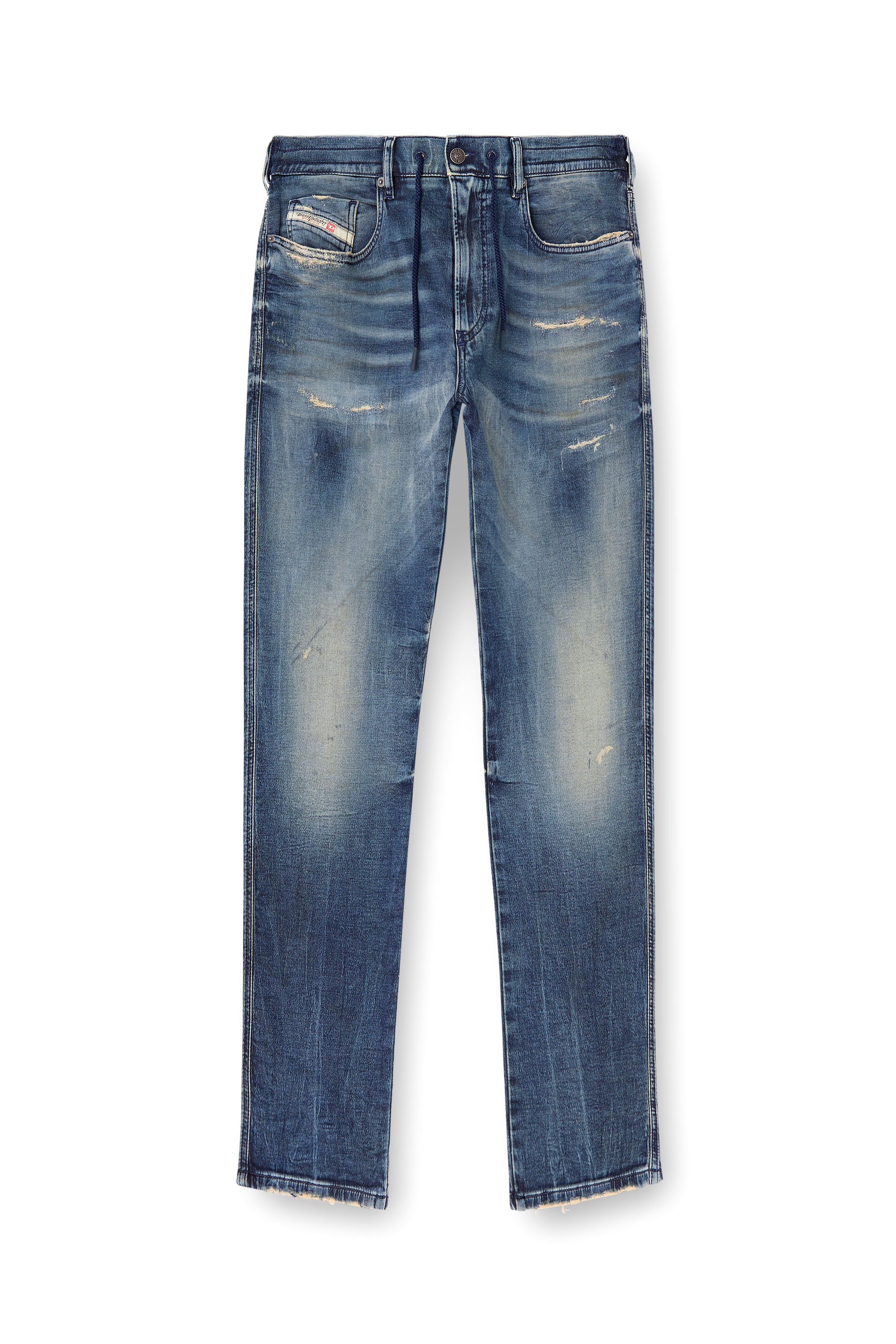 Diesel - Slim 2060 D-Strukt Joggjeans® 068PN Homme, Bleu moyen - Image 3