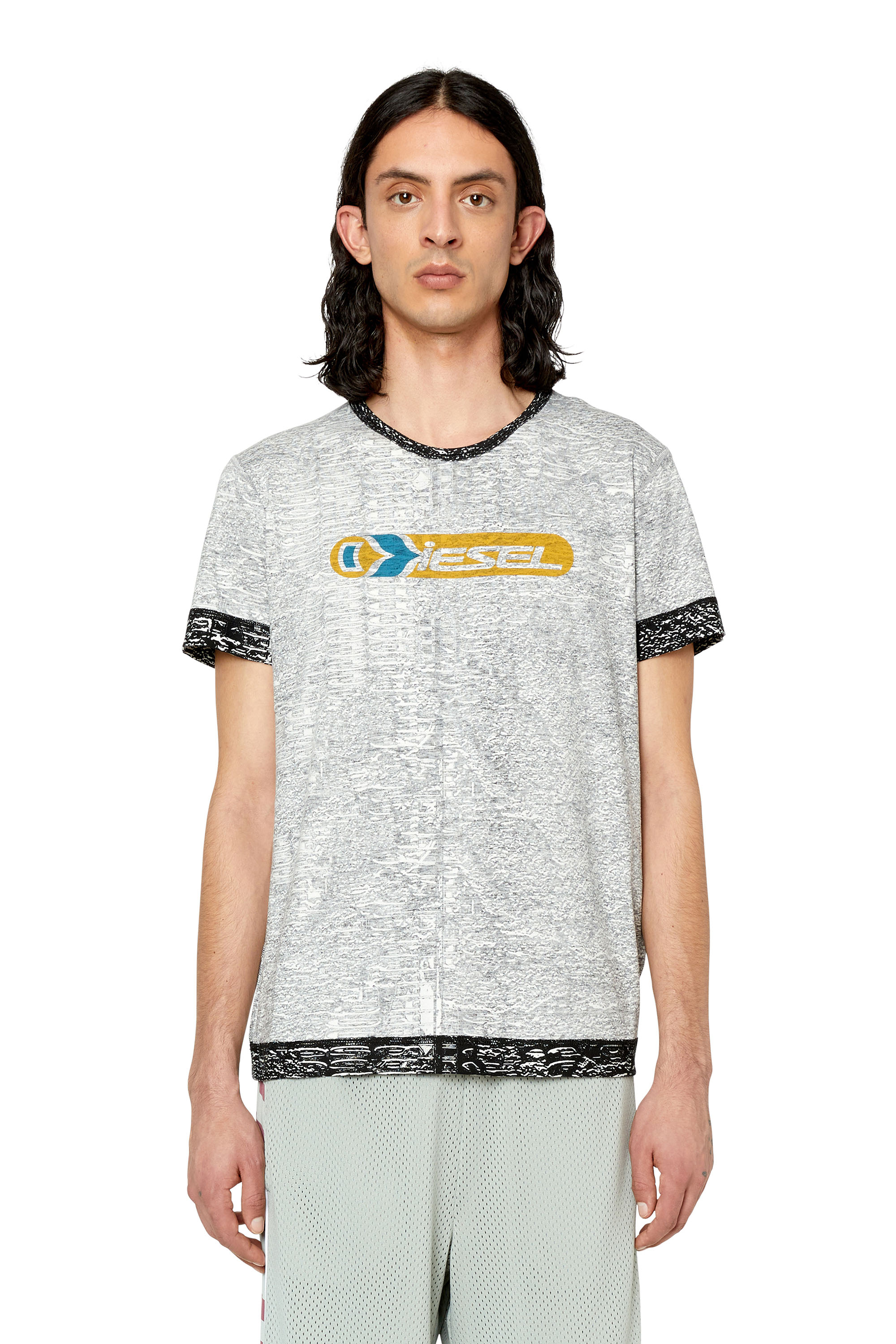 Diesel - T-INYSIDE, Grey - Image 1