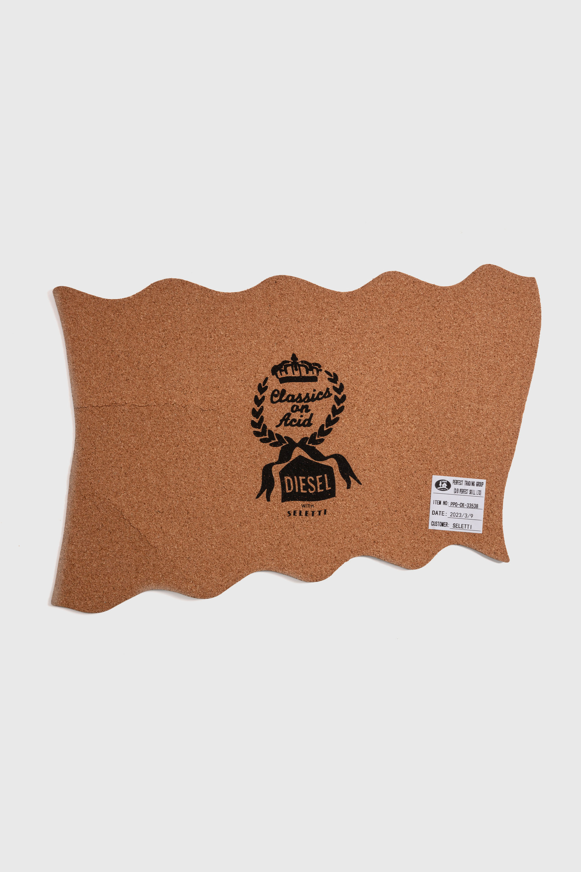 Diesel - 11265 TABLE MAT "DIESEL LIVING" - ACID F, Set de table en li&egrave;ge Mixte in Blanc - 2