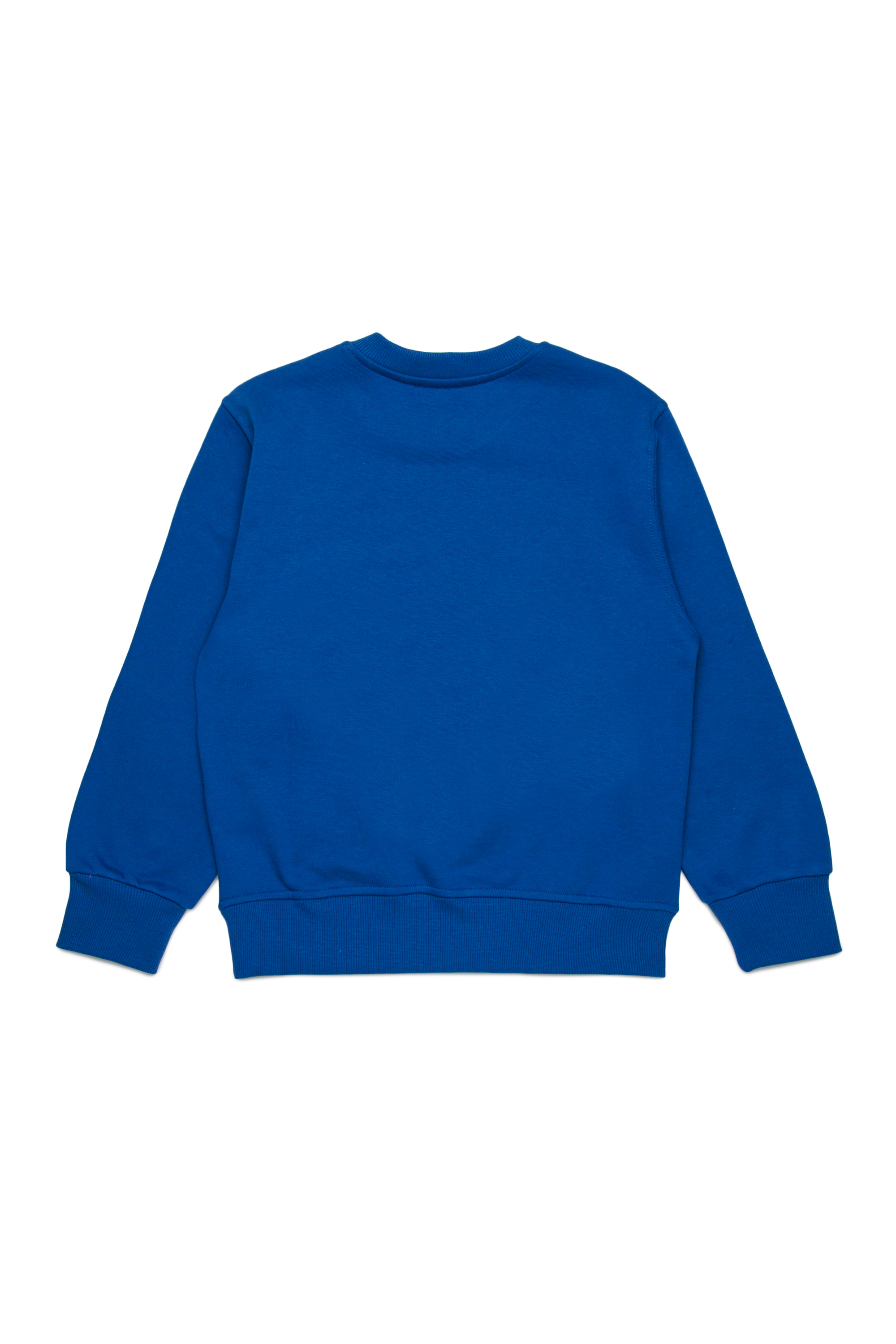Diesel - SGINNL8 OVER, Homme Sweat-shirt avec logo taché in Bleu - Image 2