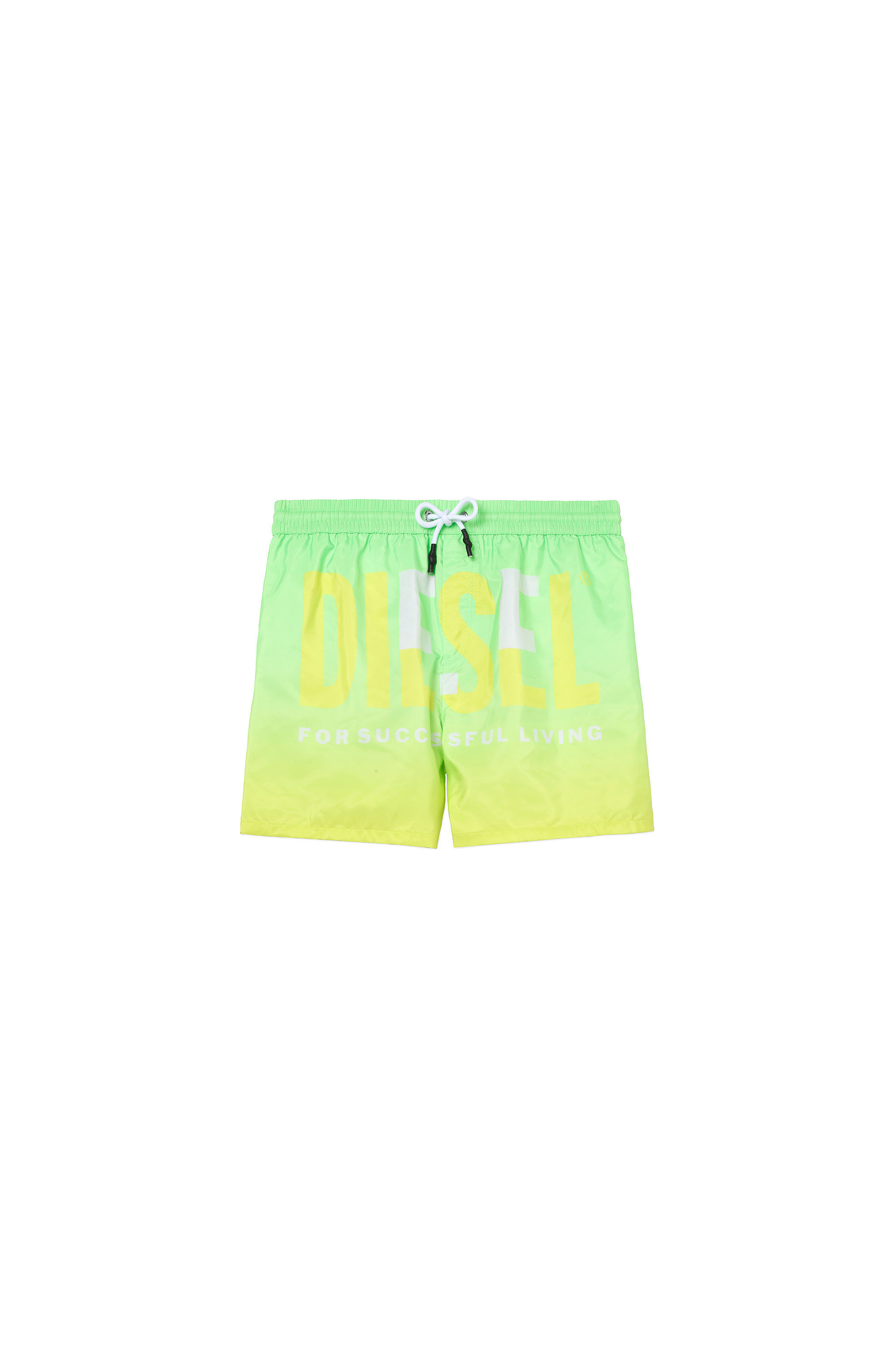 BMBX-WAVE-X, Green Fluo - Swim shorts