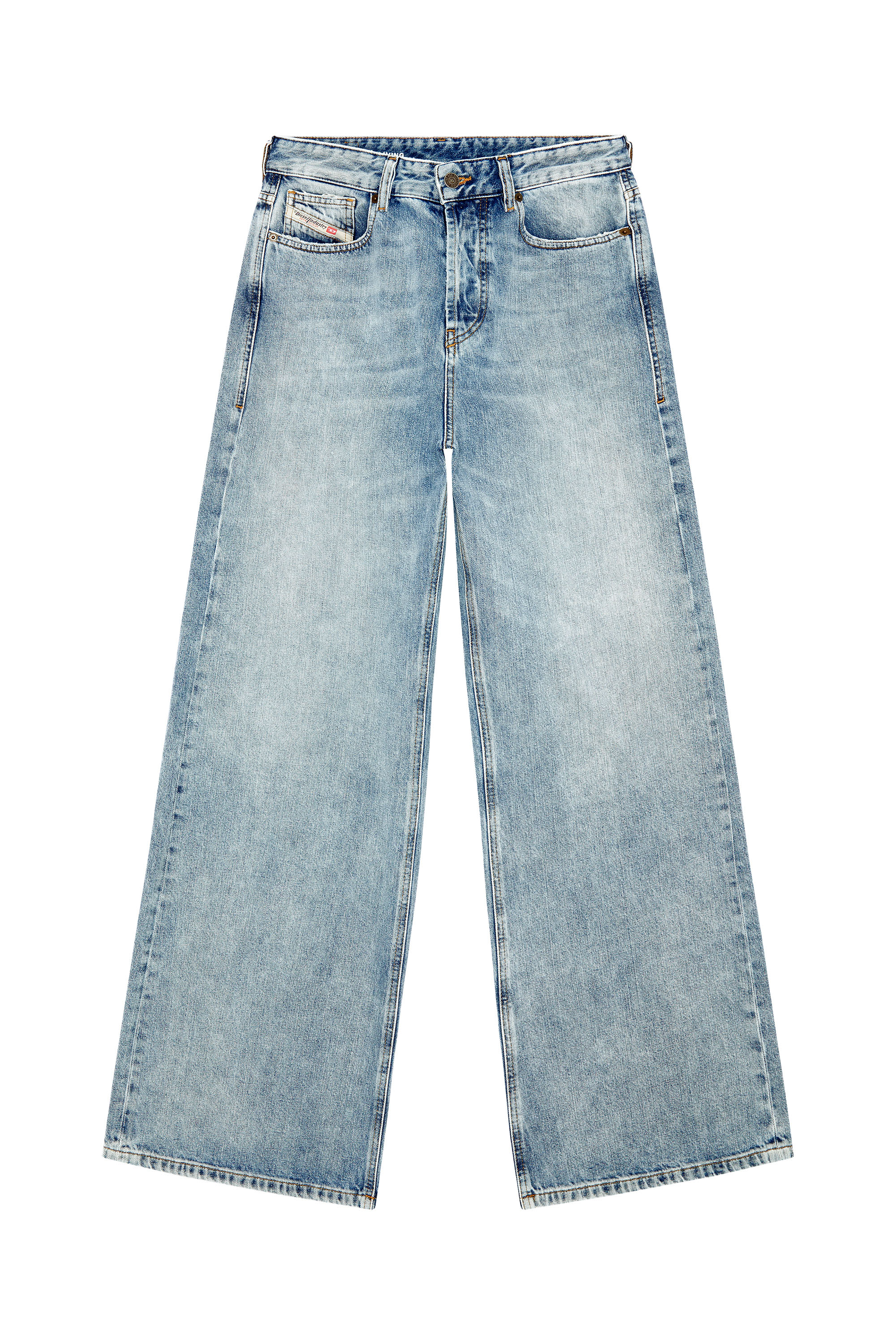 Diesel - Straight Jeans 1996 D-Sire 09H57, Bleu Clair - Image 7