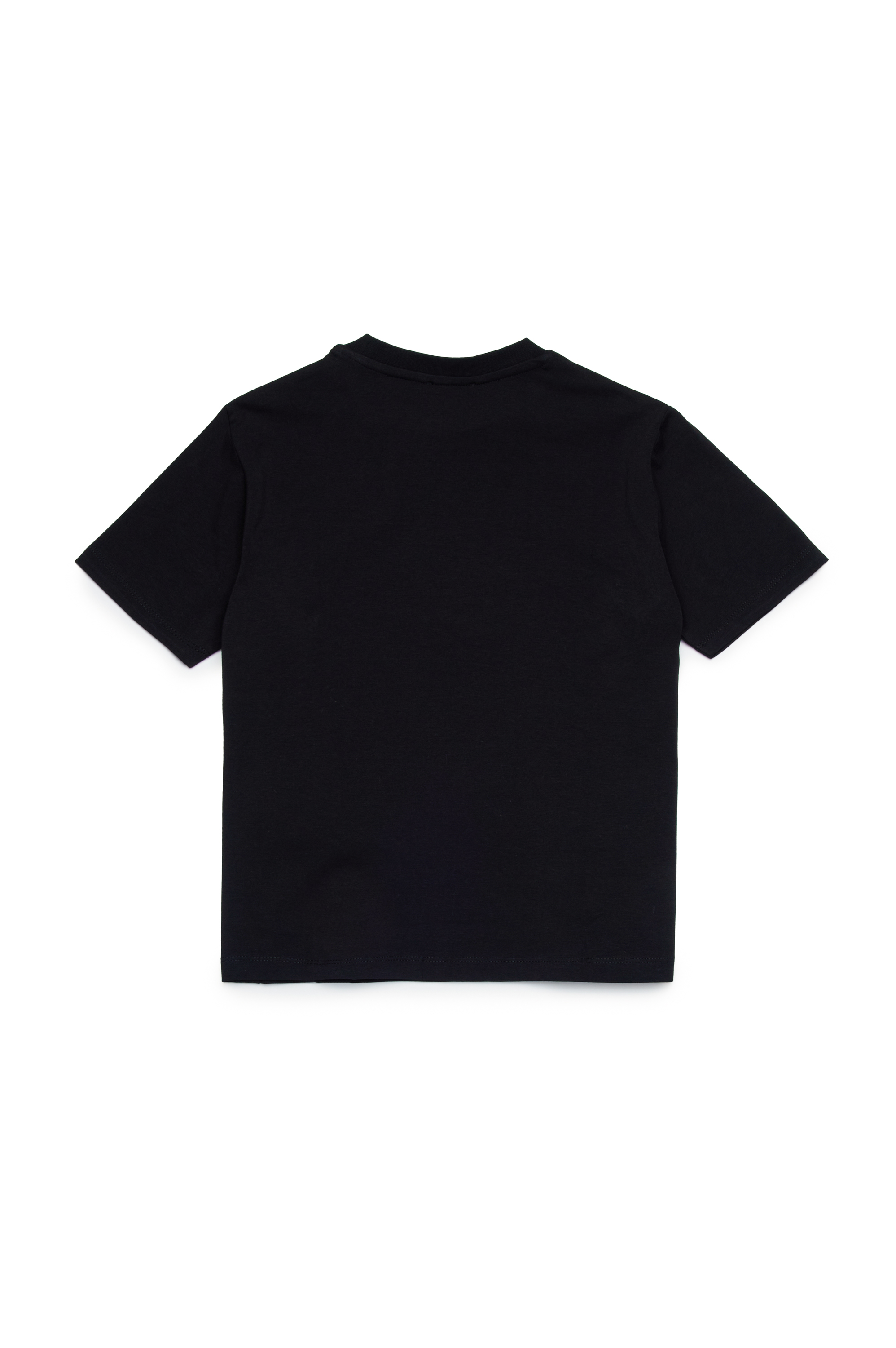 Diesel - TDAVE OVER, Homme T-shirt avec maxi imprimé D in Noir - Image 2