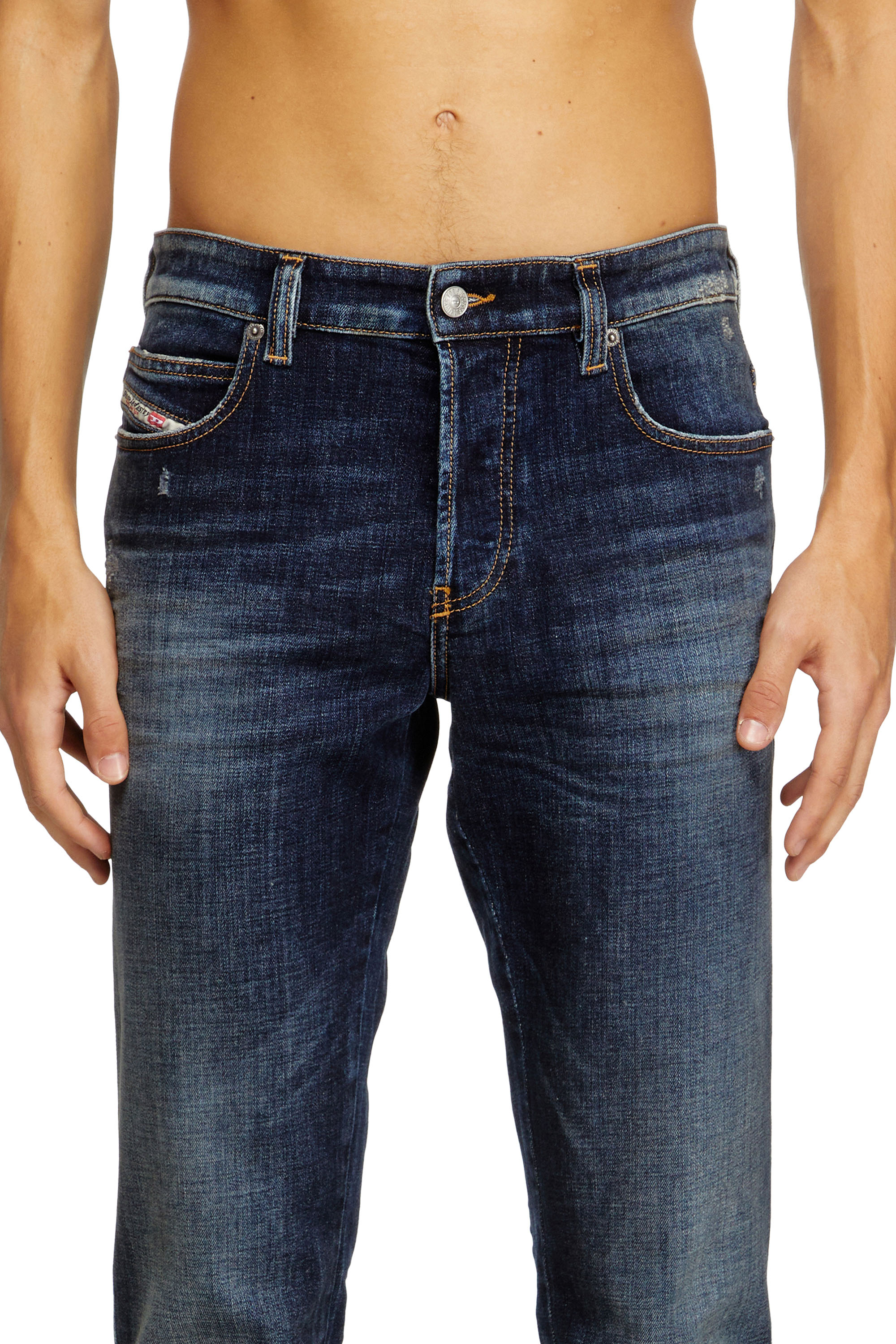 Diesel - Slim Jeans 1993 D-Vyl 0ADBN Homme, Bleu Fonc&eacute; - Image 4