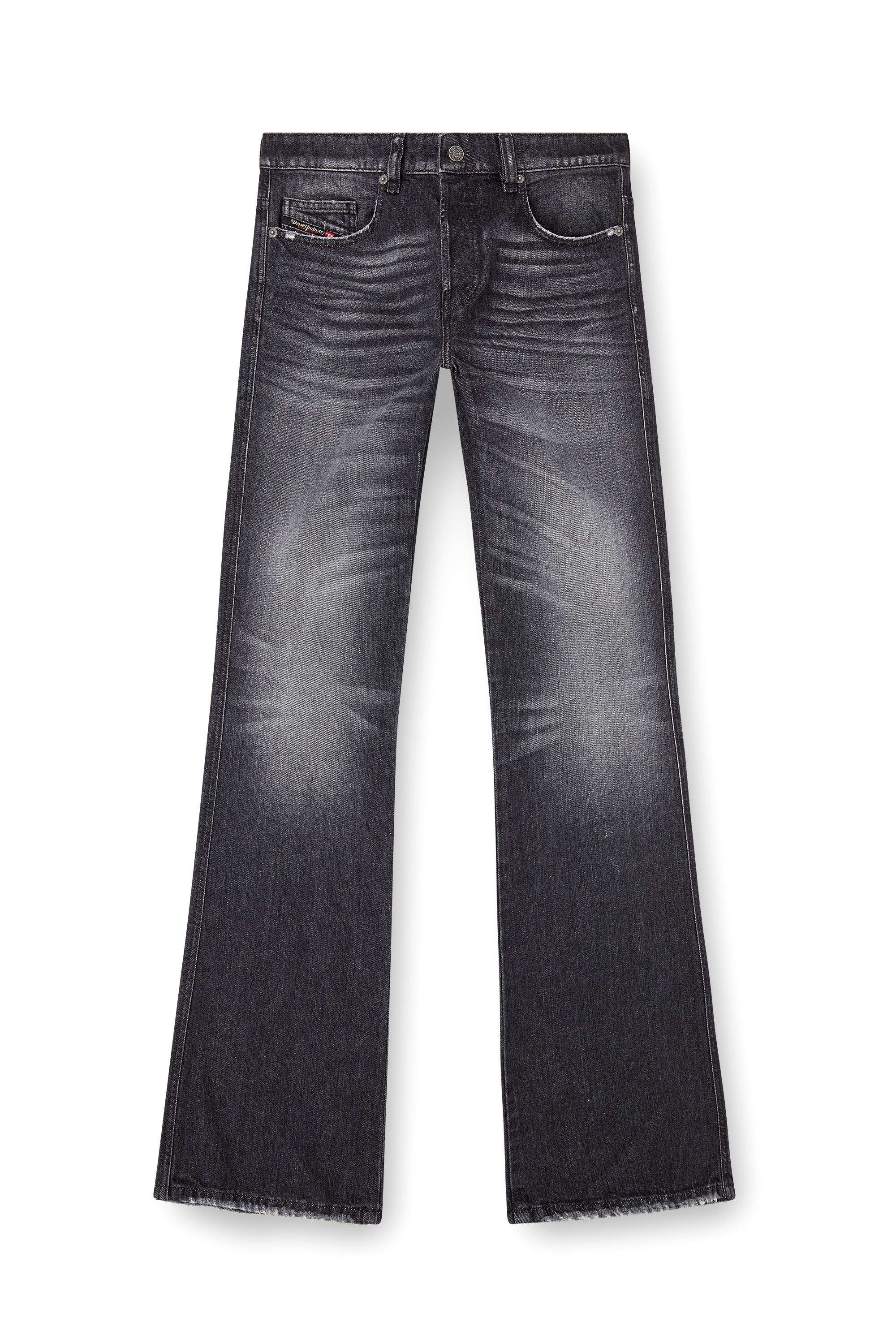 Diesel - Bootcut Jeans 1998 D-Buck 09L50 Homme, Noir/Gris foncé - Image 2