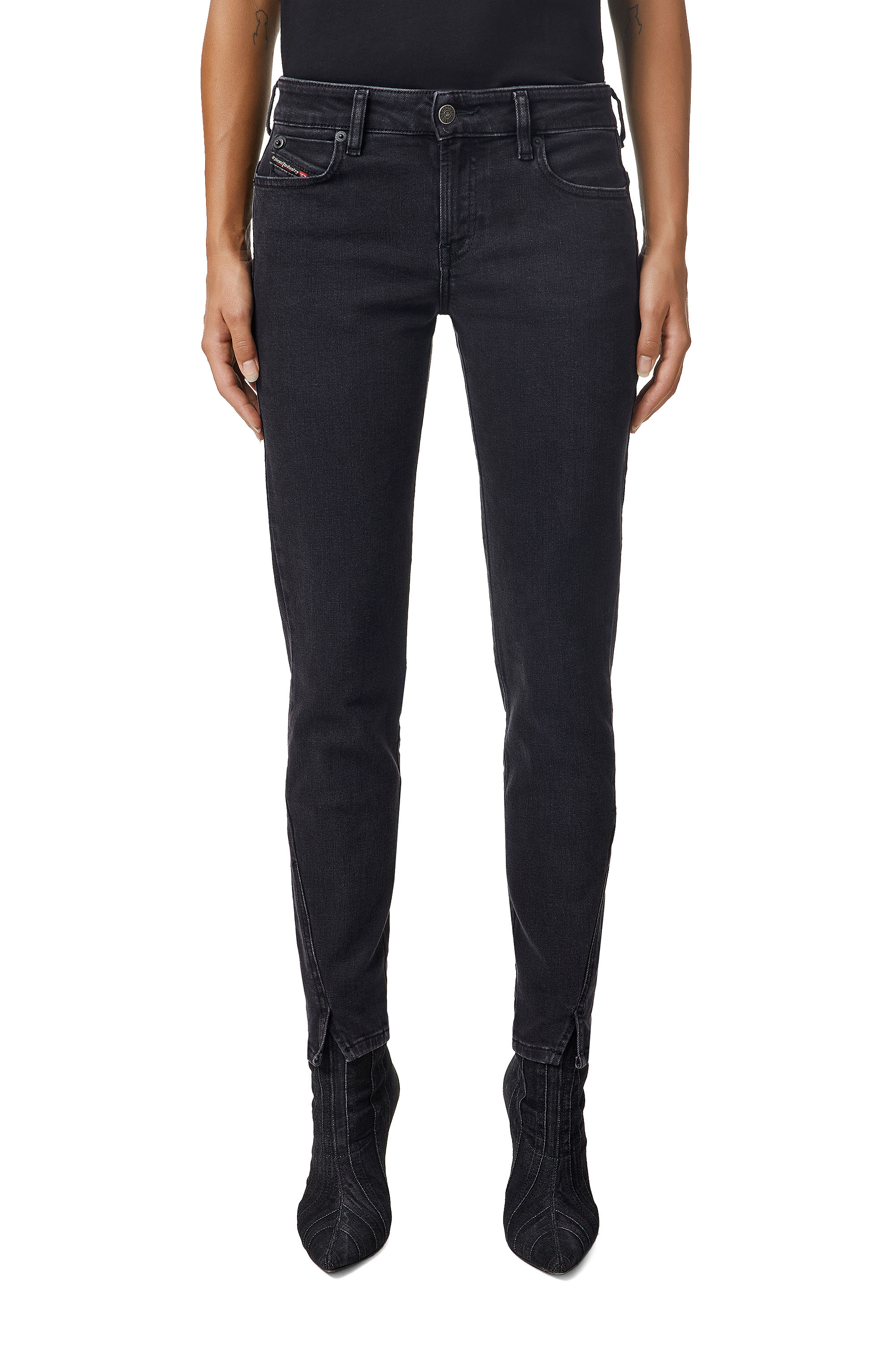 D-Jevel 0870G, Black/Dark grey - Jeans