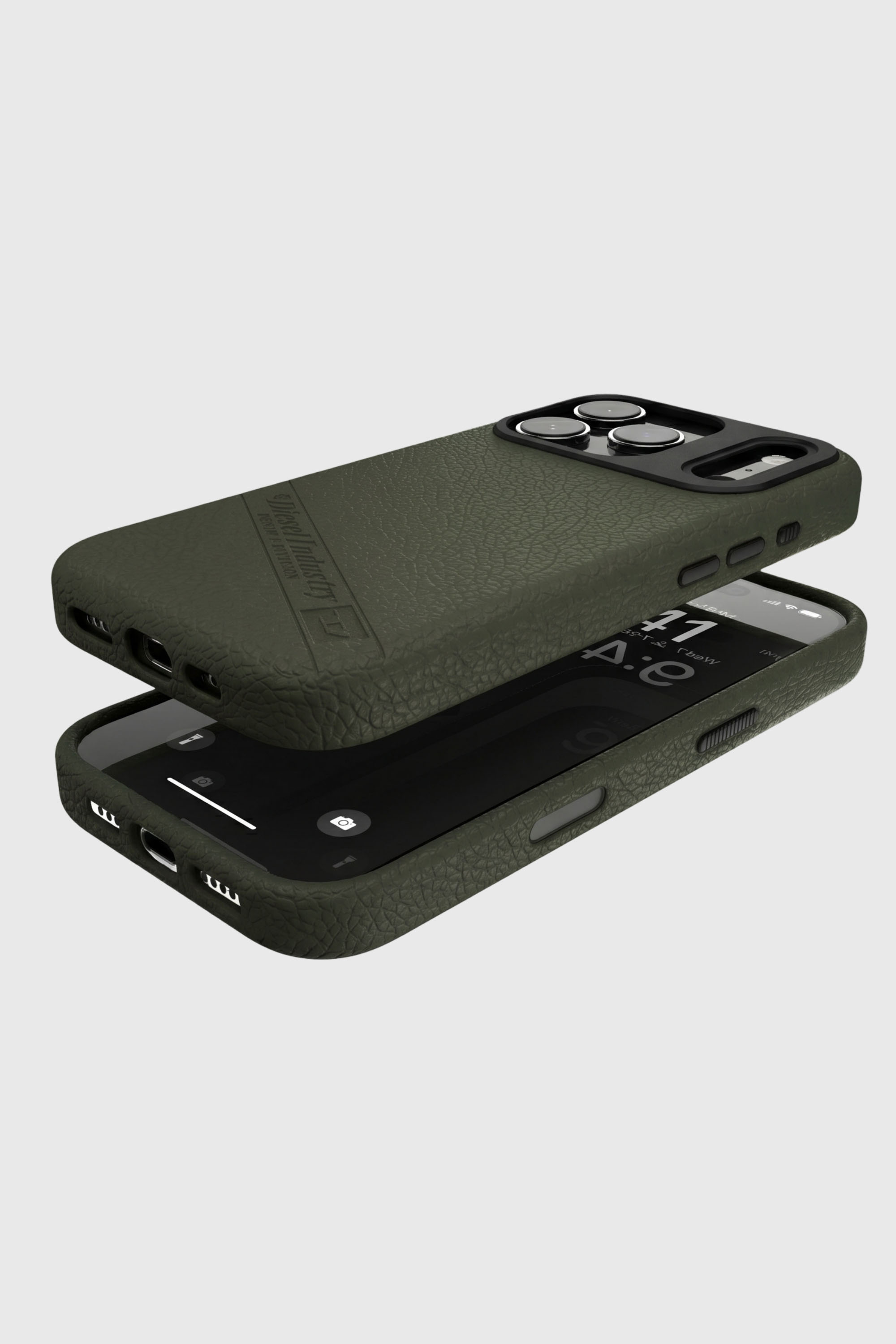 Diesel - 60647 MOULDED CASE, Coque Flag D avec MagSafe pour iPhone 17 Pro Mixte in Vert - 5