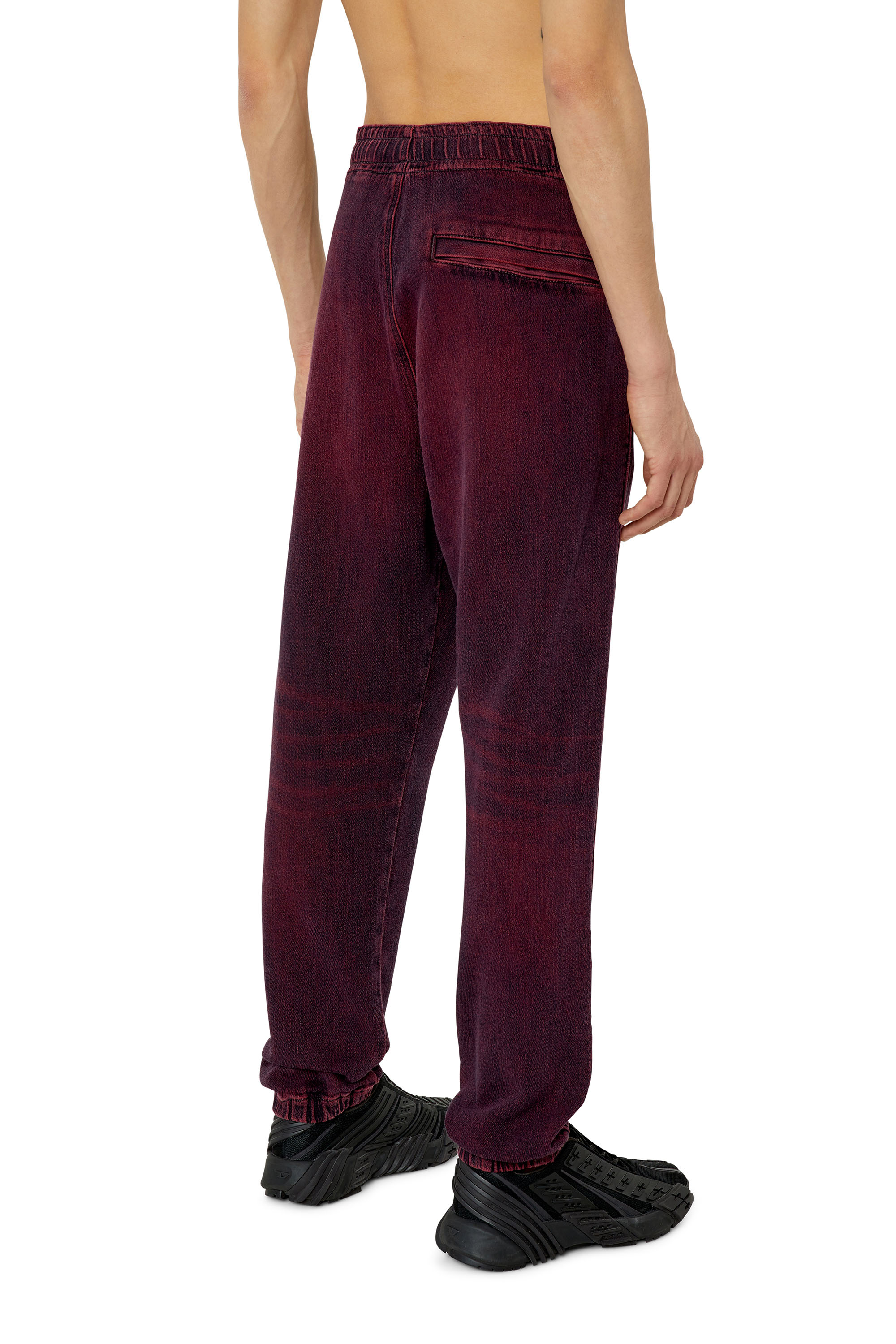 Diesel - D-Lab Track Denim 09G91 Tapered, Burgundy - Image 2