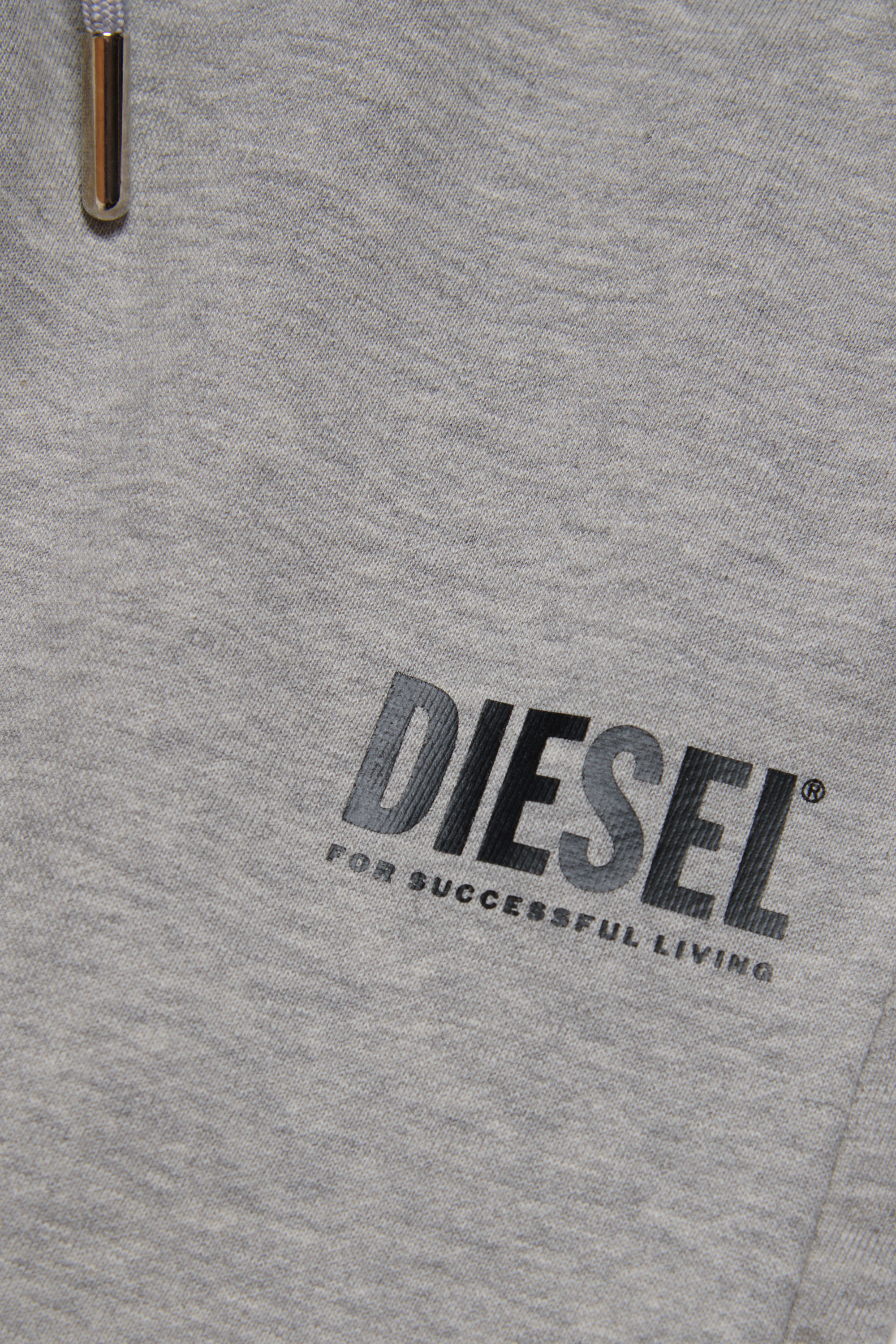 Diesel - LPENSIU DI, Mixte Pantalon de survêtement avec logo imprimé in Gris - Image 3